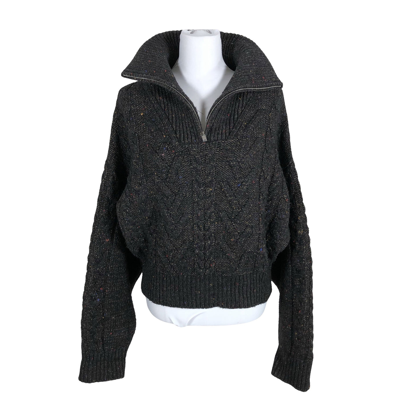 Unisex Ganni - Kampsun, suurus 40 - Pruun (3)