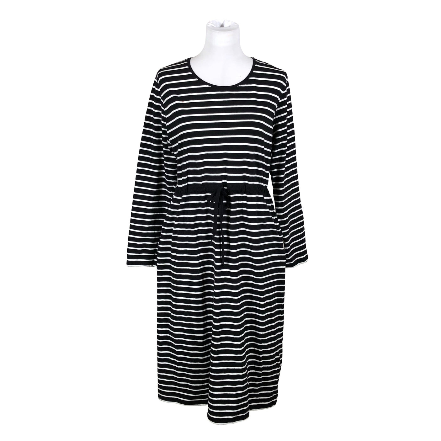 Unisex Nanso - Trikotaažist kleit, suurus 42 - Must (2)