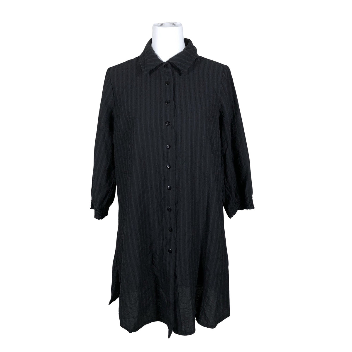 Unisex Studio - Mitteveniv tuunika, suurus 38 - Must (1)