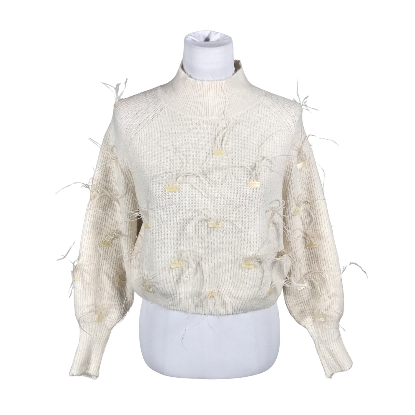 Unisex Koralline - Kampsun, suurus 36 - Looduslik valge (1)