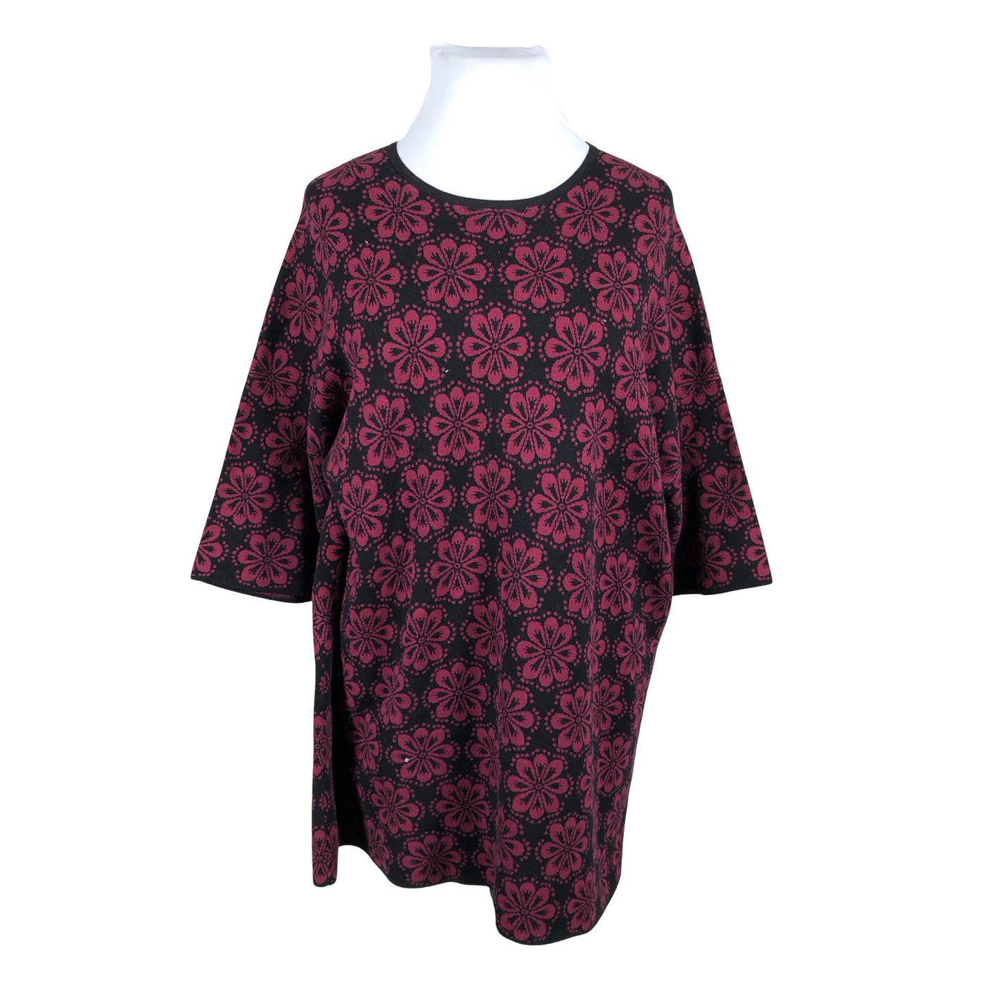 Unisex Seasalt - Kootud tuunika, suurus 44 - Must (1)