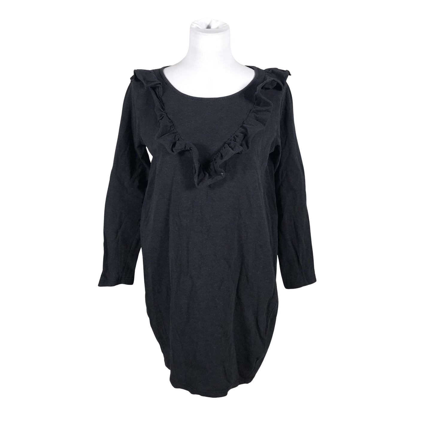 Unisex Metsola - Trikotaažist kleit, suurus 40 - Must (1)