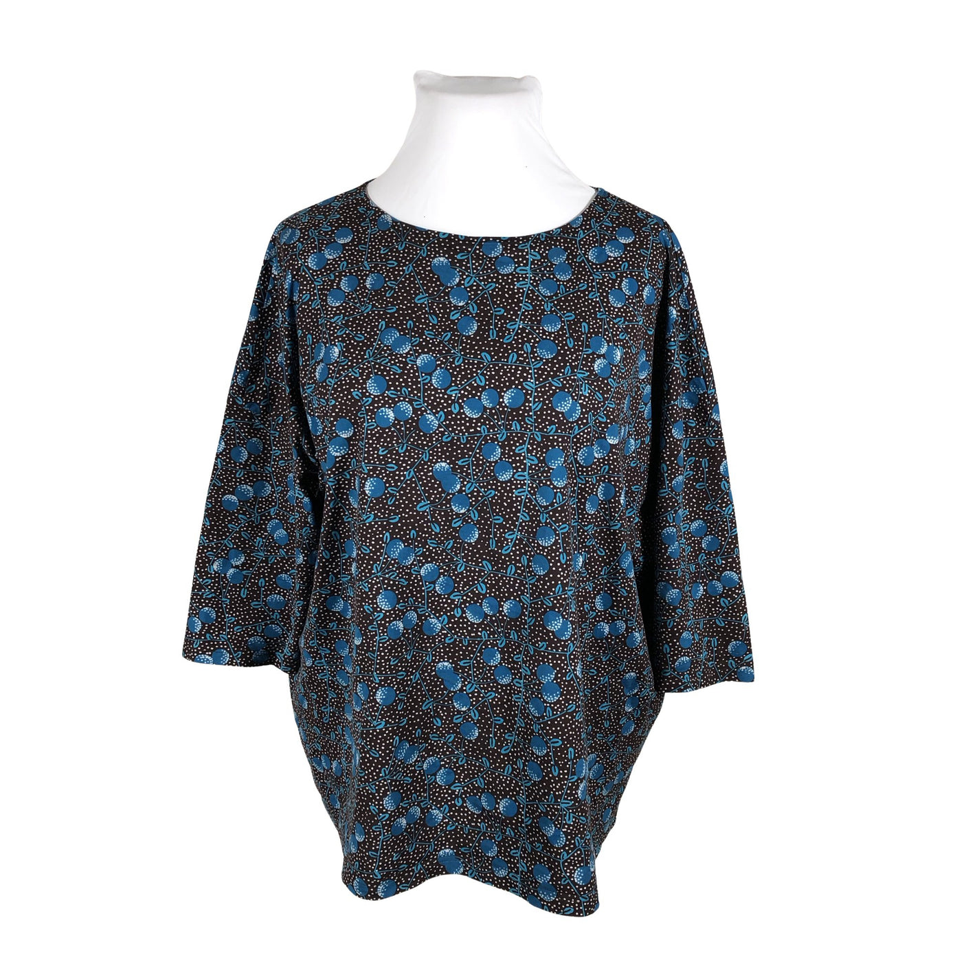 Unisex Marimekko - Trikotaažist pluus, suurus 42 - Pruun (1)