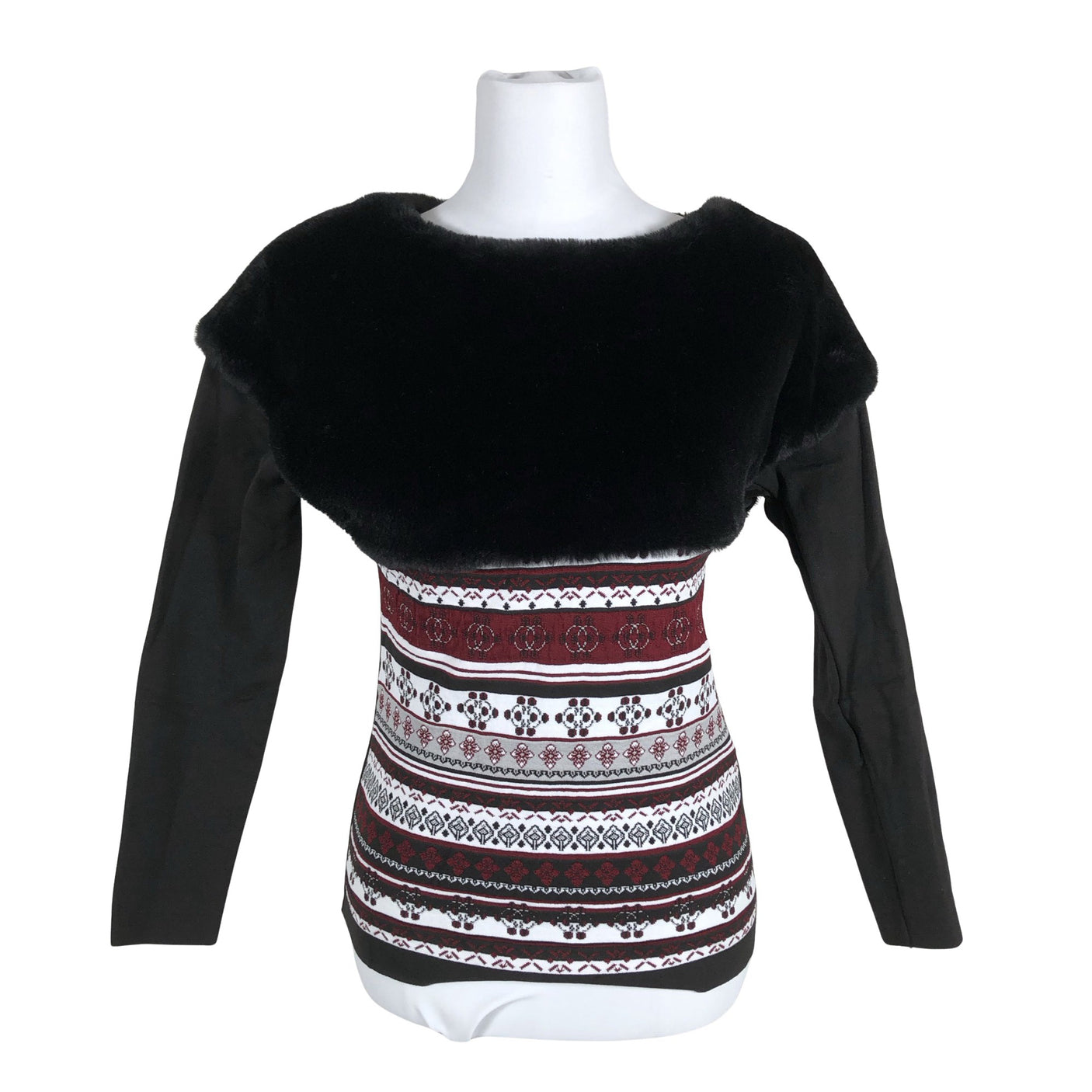 Unisex NewLand - Kampsun, suurus 38 - Veinipunane (2)
