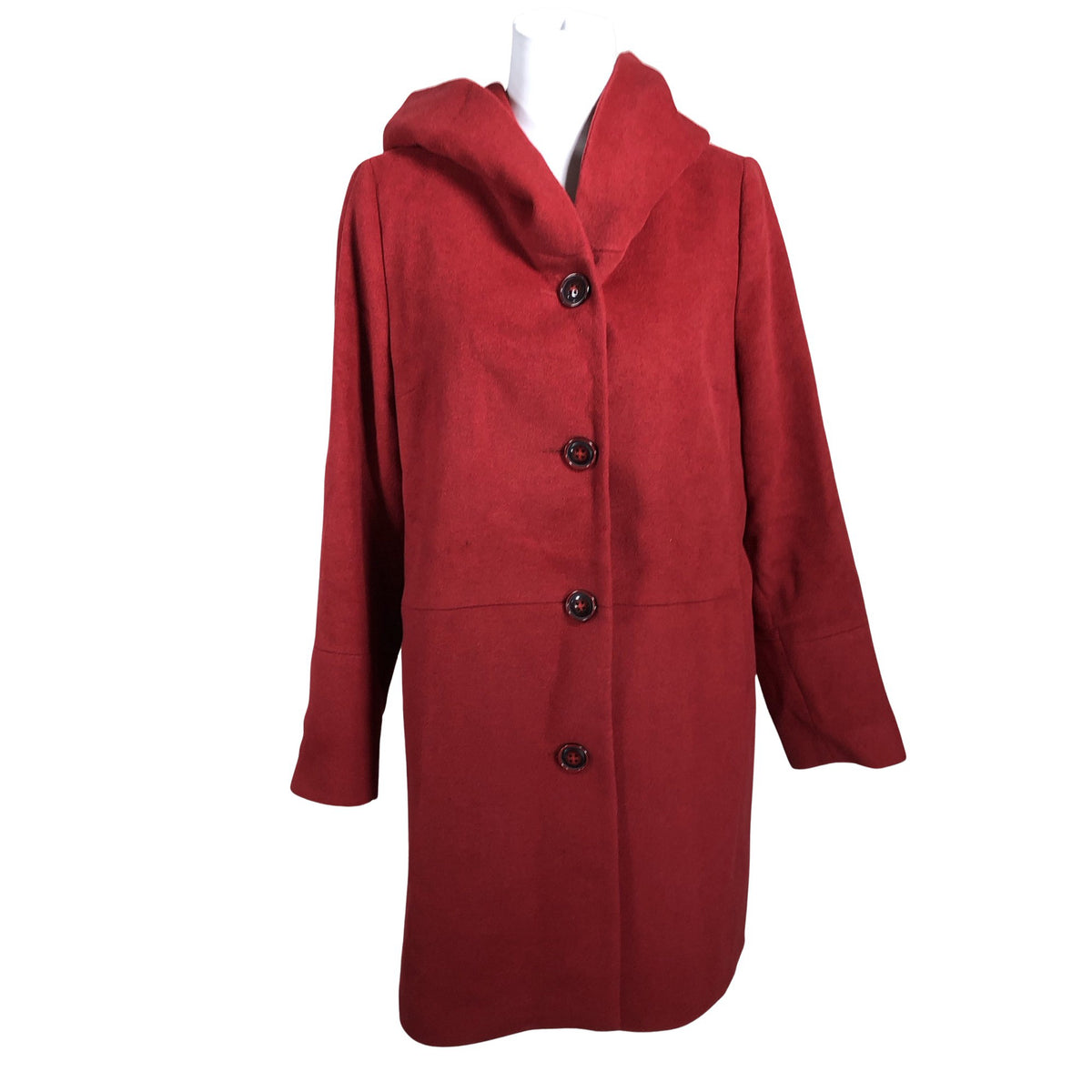 Unisex Flare Collection - Villane mantel, suurus 38 - Punane (1)