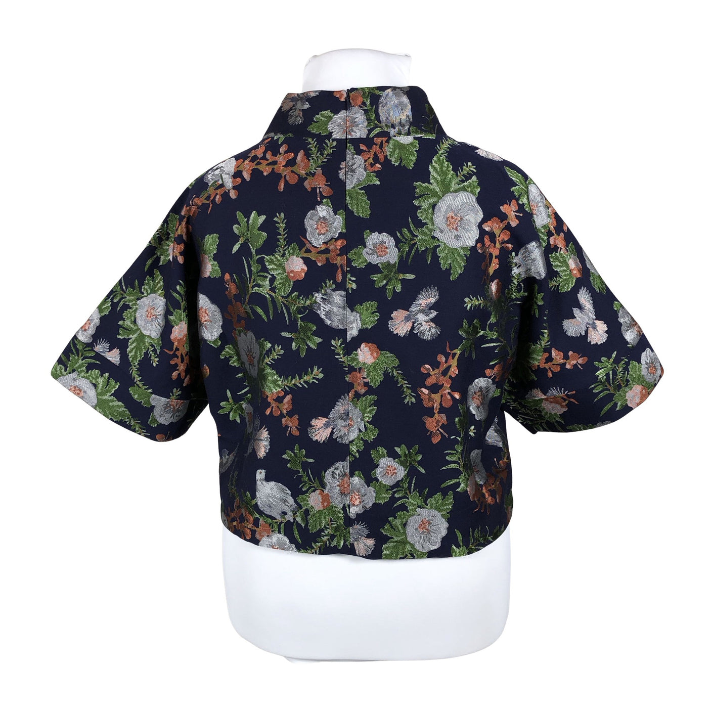 Unisex Hálo - Lühikeste käistega pluus, suurus 44 - Sinine (2)