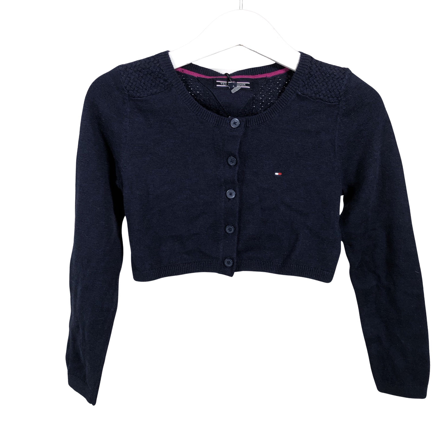 Unisex Tommy Hilfiger - Kootud boolero, suurus 104 - 110 - Sinine (1)