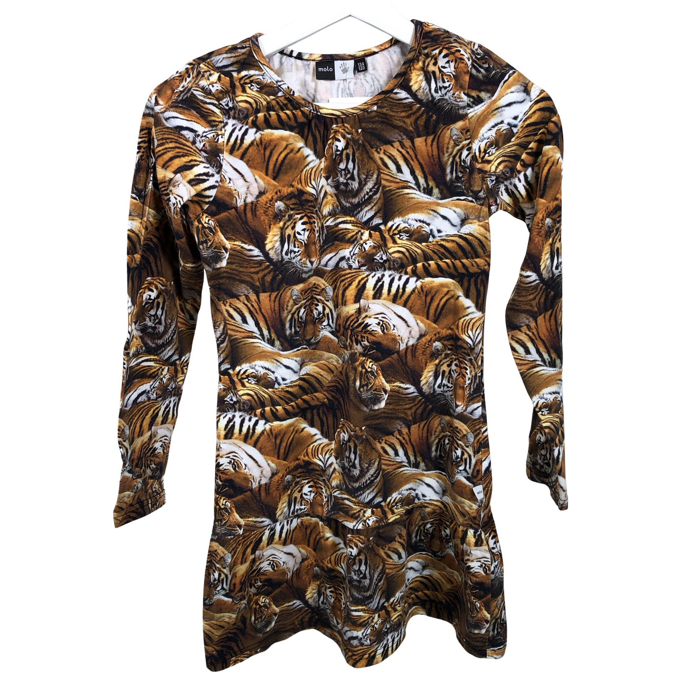 Unisex Molo Kids - Trikotaažist kleit, suurus 134 - 140 - Pruun (1)