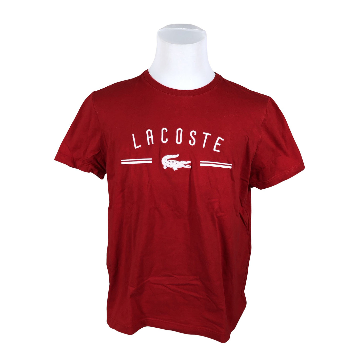 Unisex Lacoste - T-särk, suurus S - Punane (2)