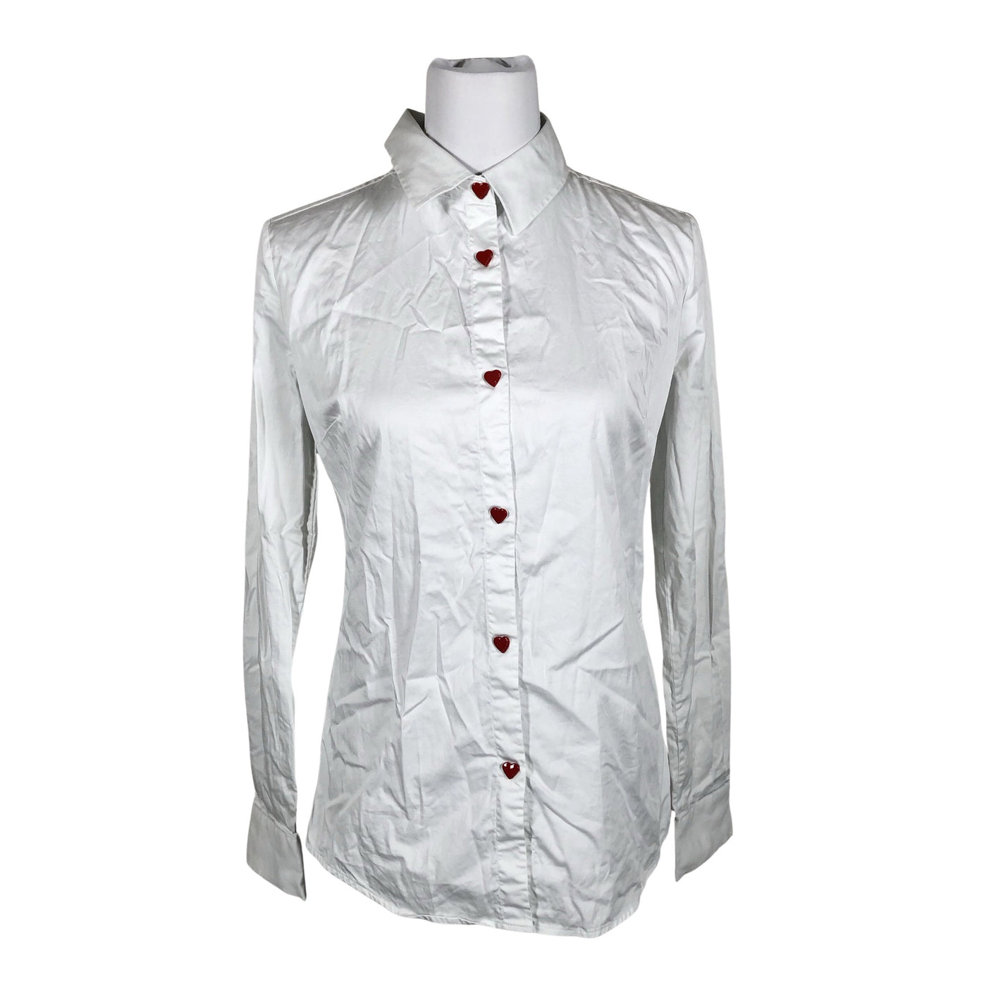 Unisex Love Moschino - Pluus, suurus 36 - Valge (2)