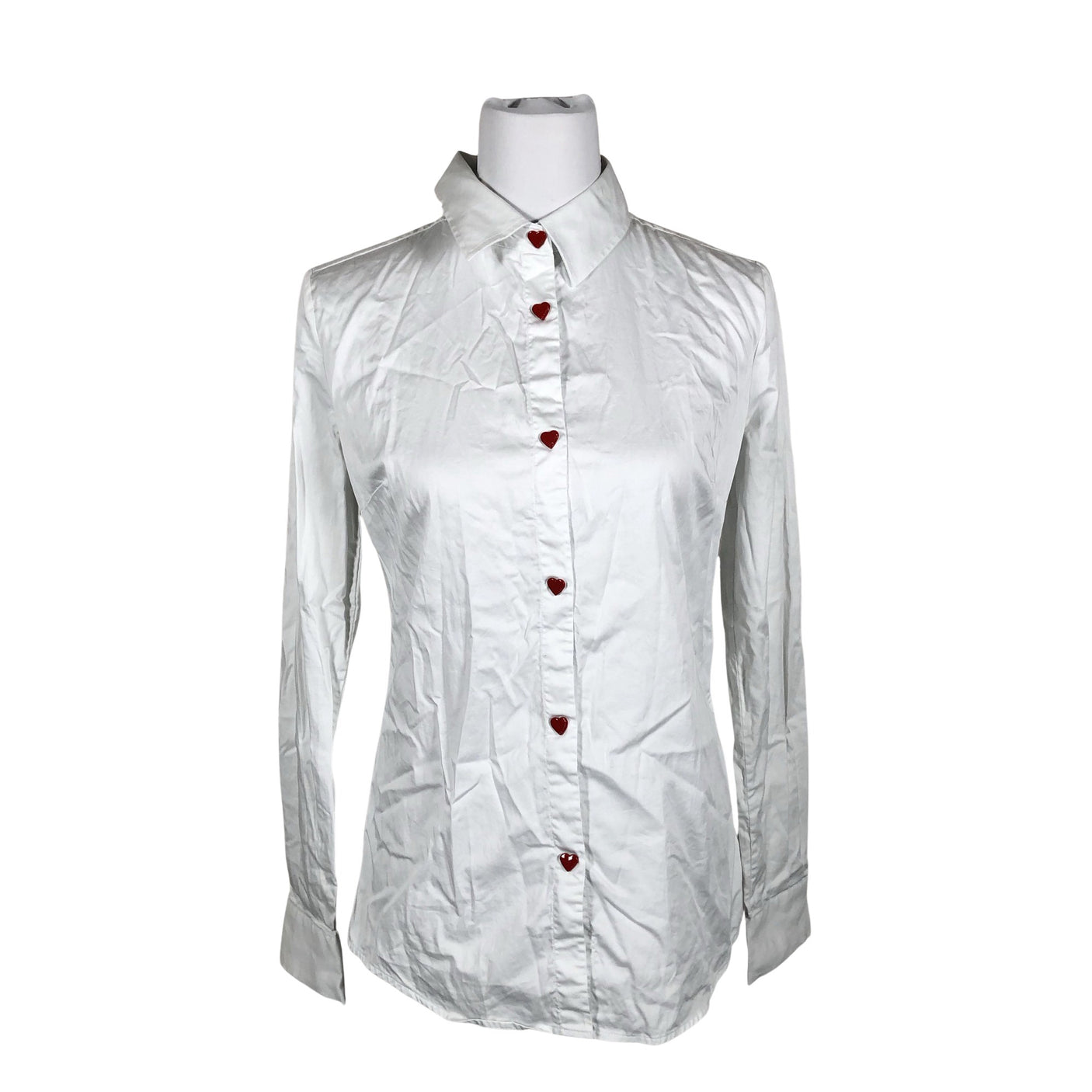 Unisex Love Moschino - Pluus, suurus 36 - Valge (1)