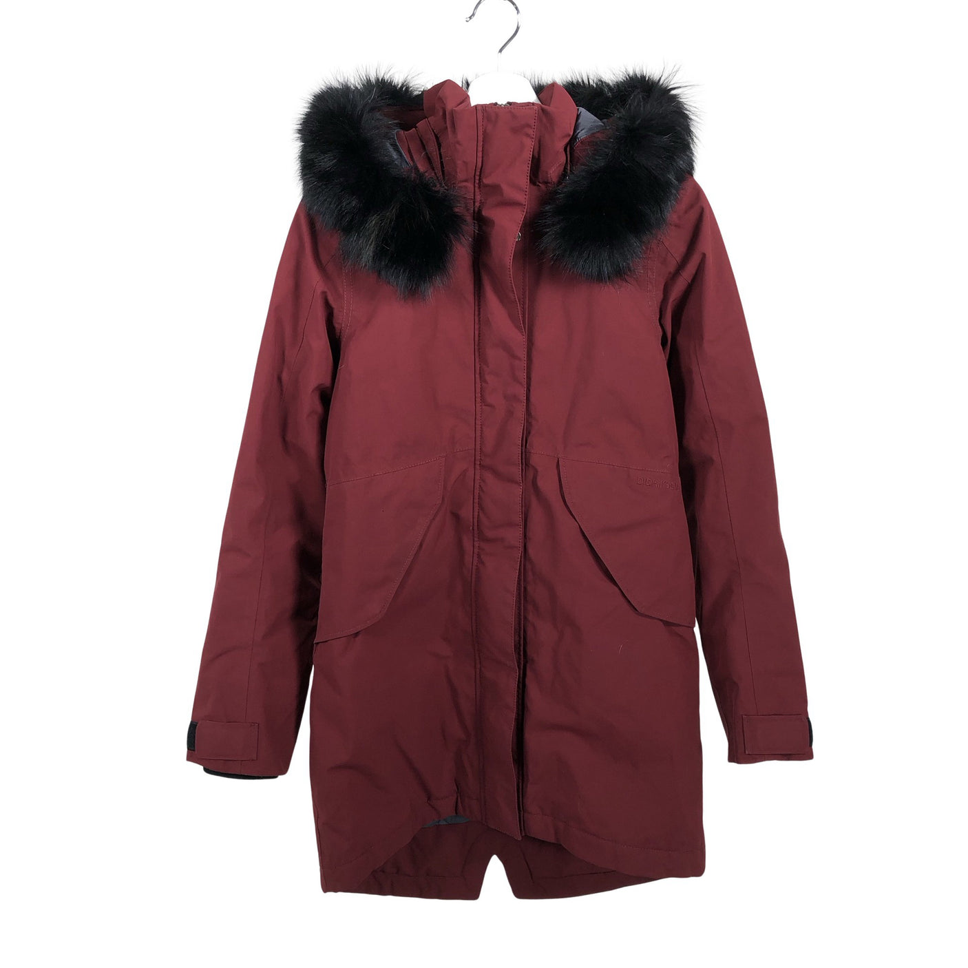 Unisex Didriksons - Talvejope, suurus 164 - 170 - Veinipunane (1)