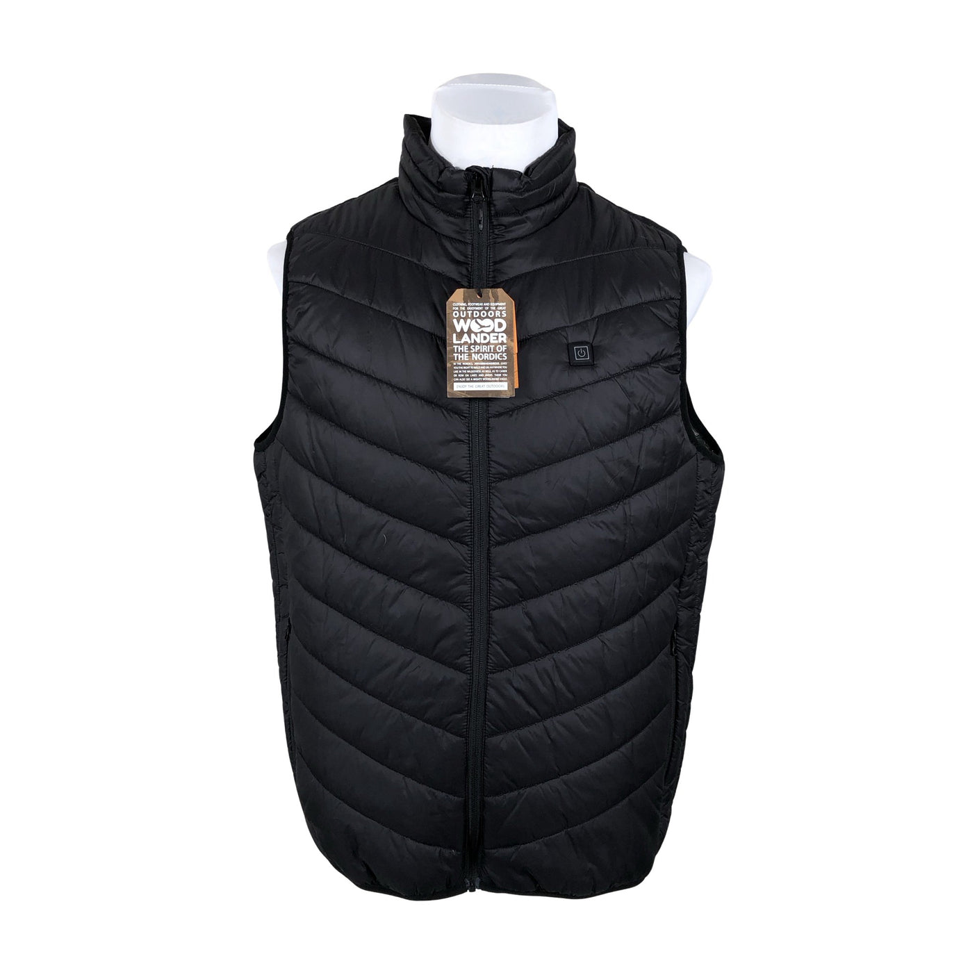 Unisex Woodlander - Õuevest, suurus L - Must (1)