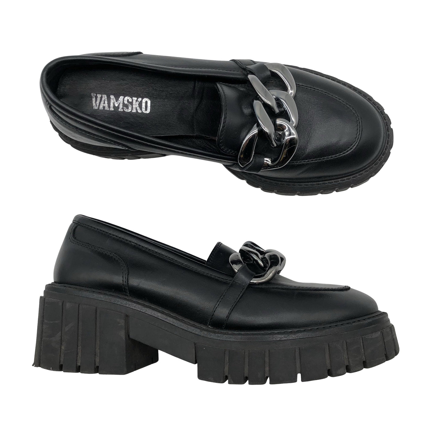 Unisex Vamsko - Mokassiinid, suurus 40 - Must (1)