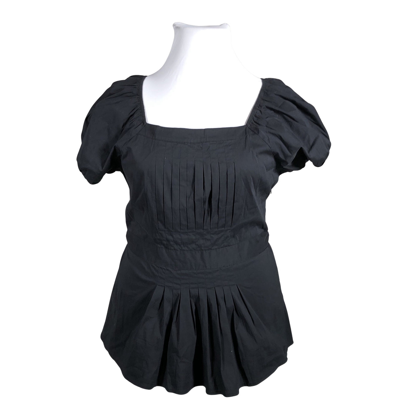 Unisex InWear - Lühikeste käistega pluus, suurus 42 - Must (1)