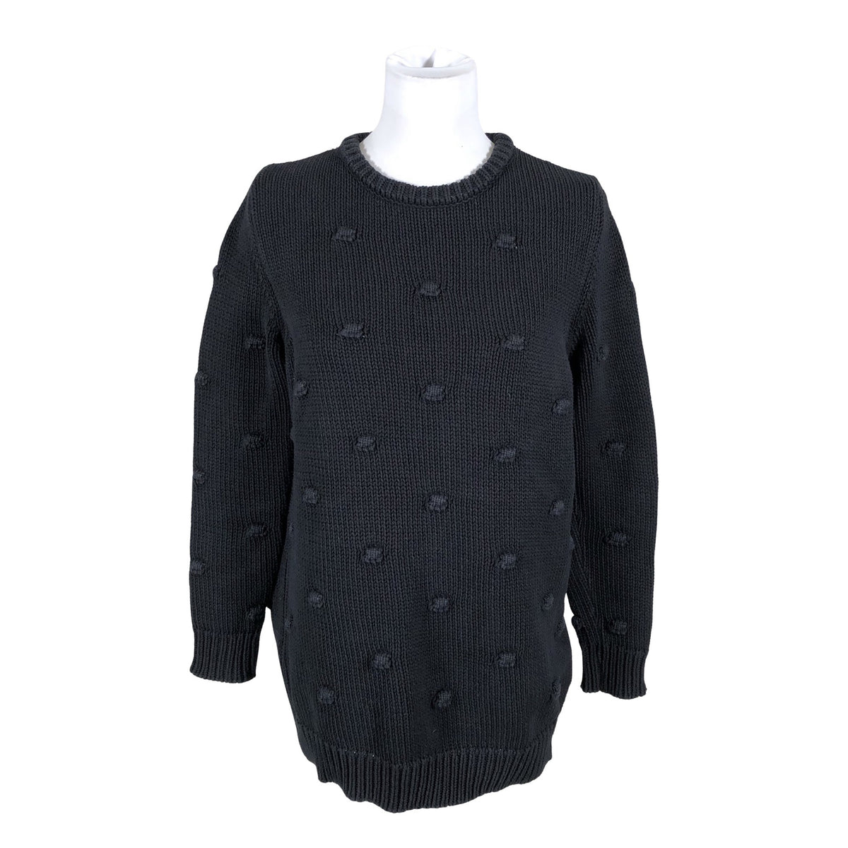 Unisex Aarrelabel - Kampsun, suurus 34 - Must (1)
