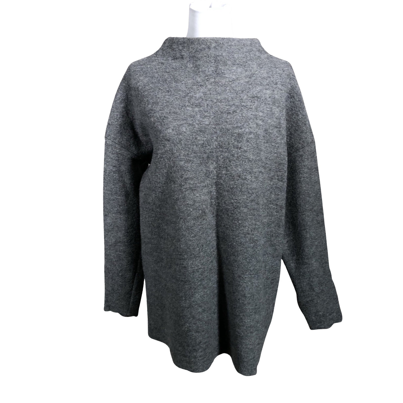 Unisex Selected - Kootud tuunika, suurus 40 - Hall (1)