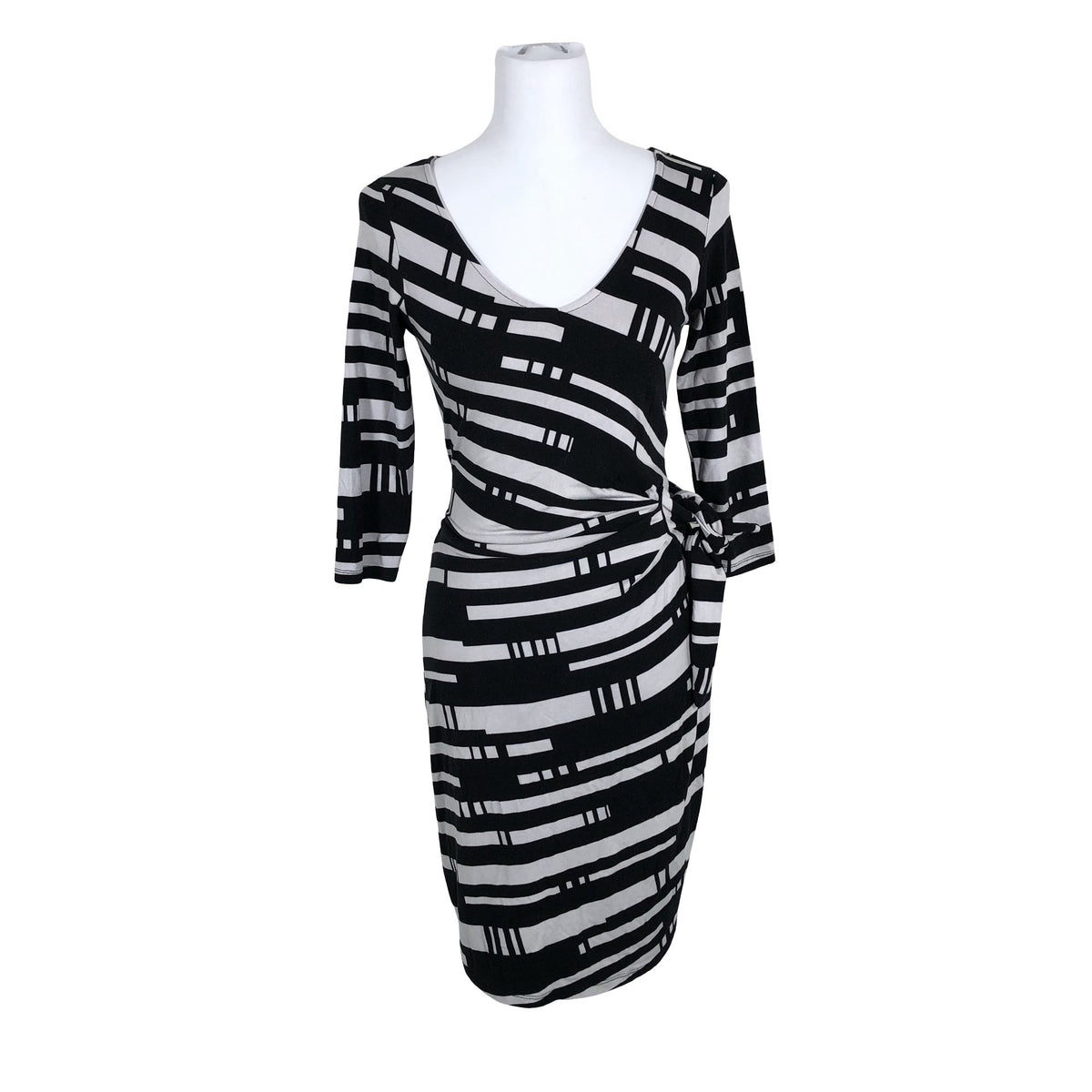 Unisex Esprit - Trikotaažist kleit, suurus 36 - Must (2)