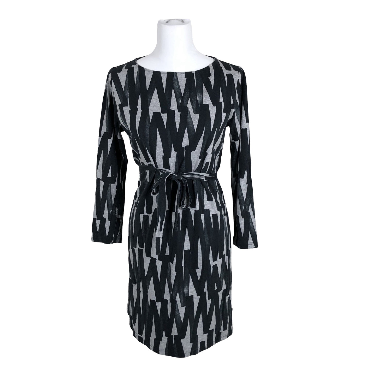 Unisex Nanso - Trikotaažist kleit, suurus 40 - Hall (1)