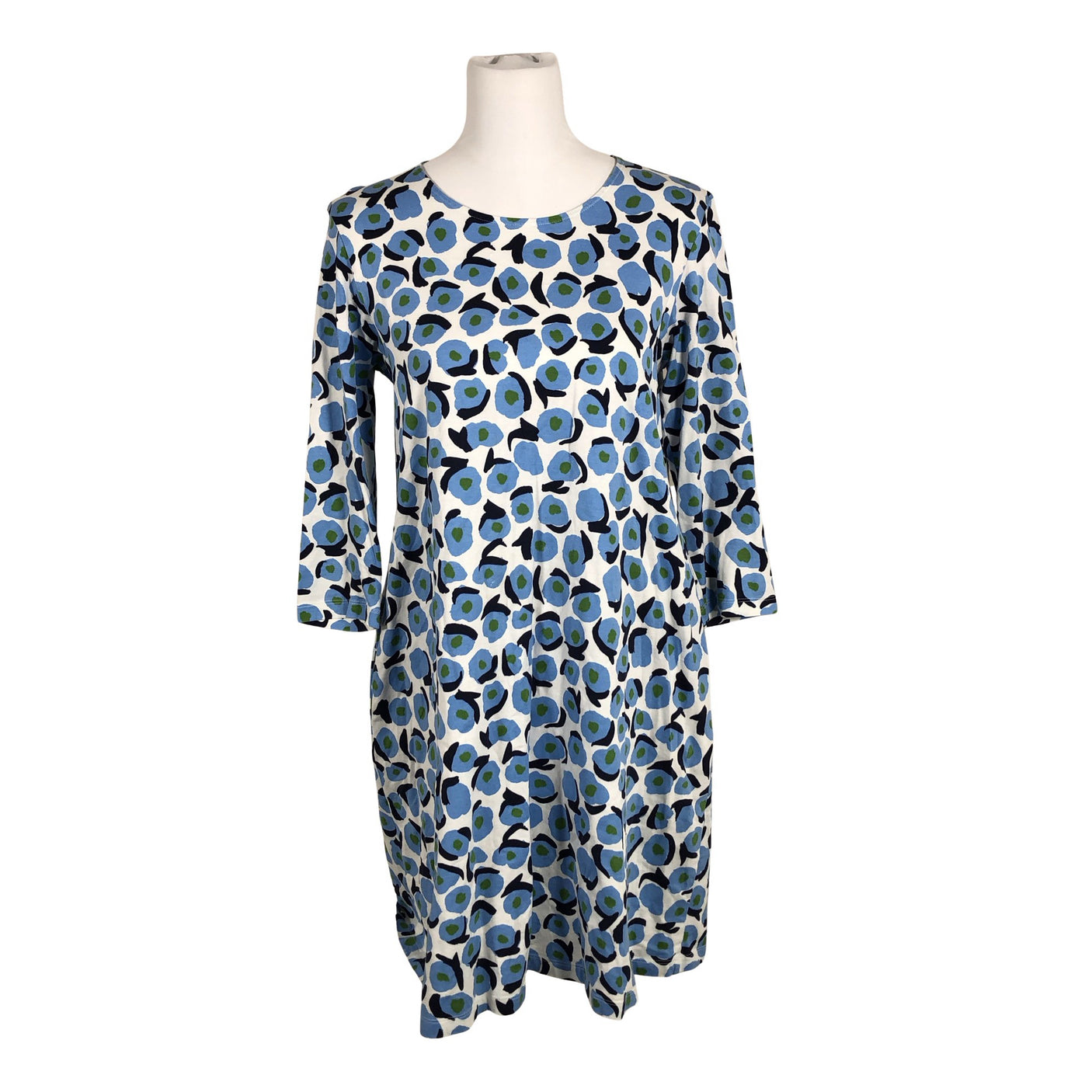 Unisex Marimekko - Trikotaažist kleit, suurus 36 - Valge (1)