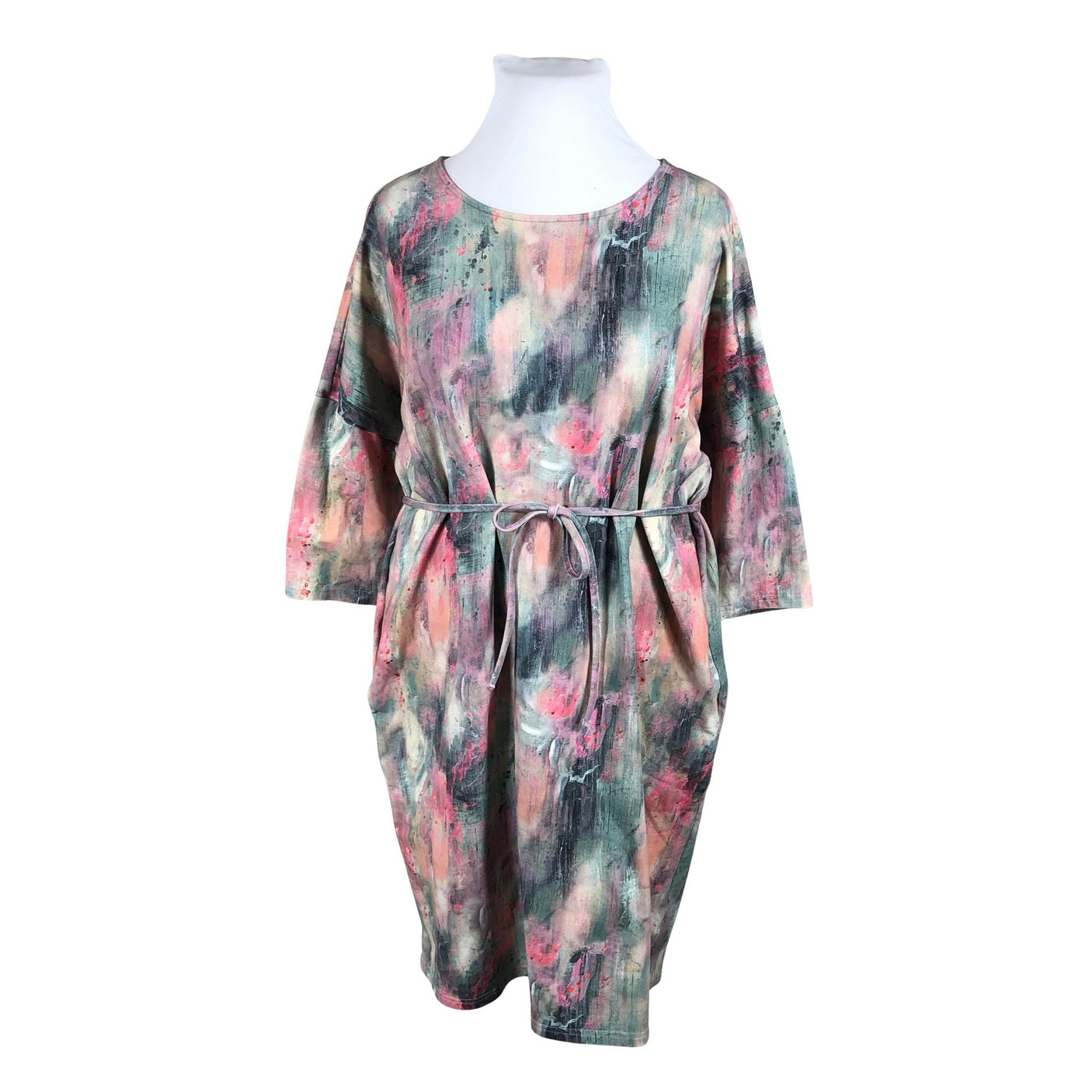 Unisex Lumoan - Trikotaažist kleit, suurus 50 - Heleroosa (1)
