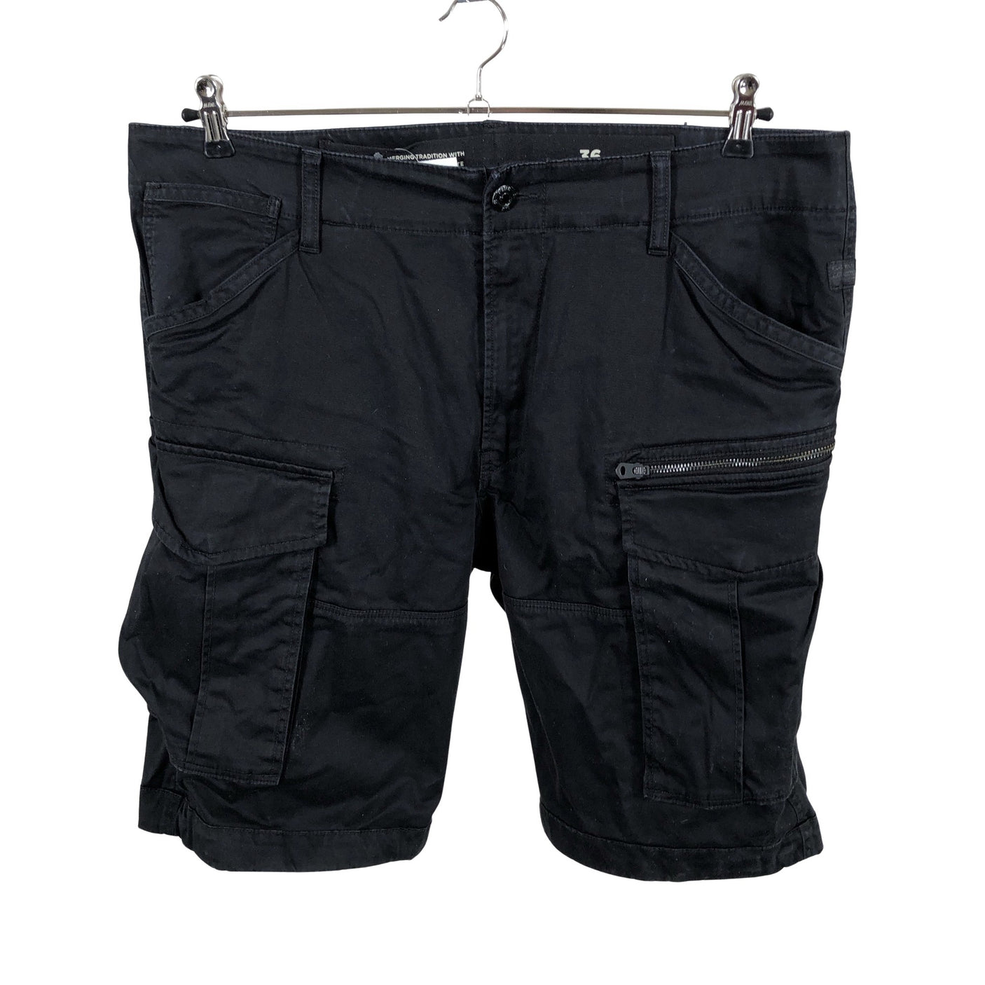 Unisex G-star - Lühikesed püksid, suurus W36 - Must (1)