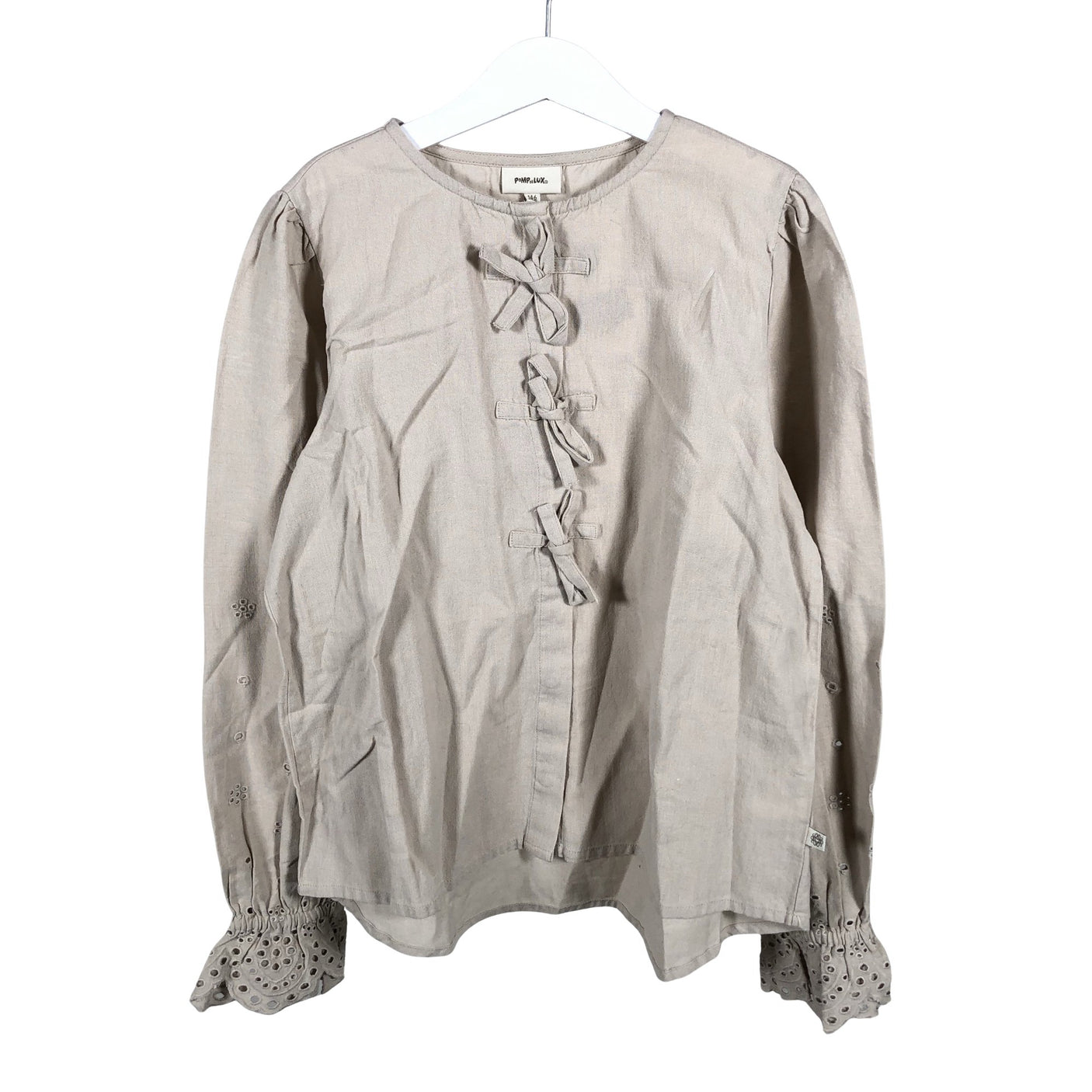 Unisex POMPdeLUX - Pluus, suurus 146 - 152 - Beige (3)