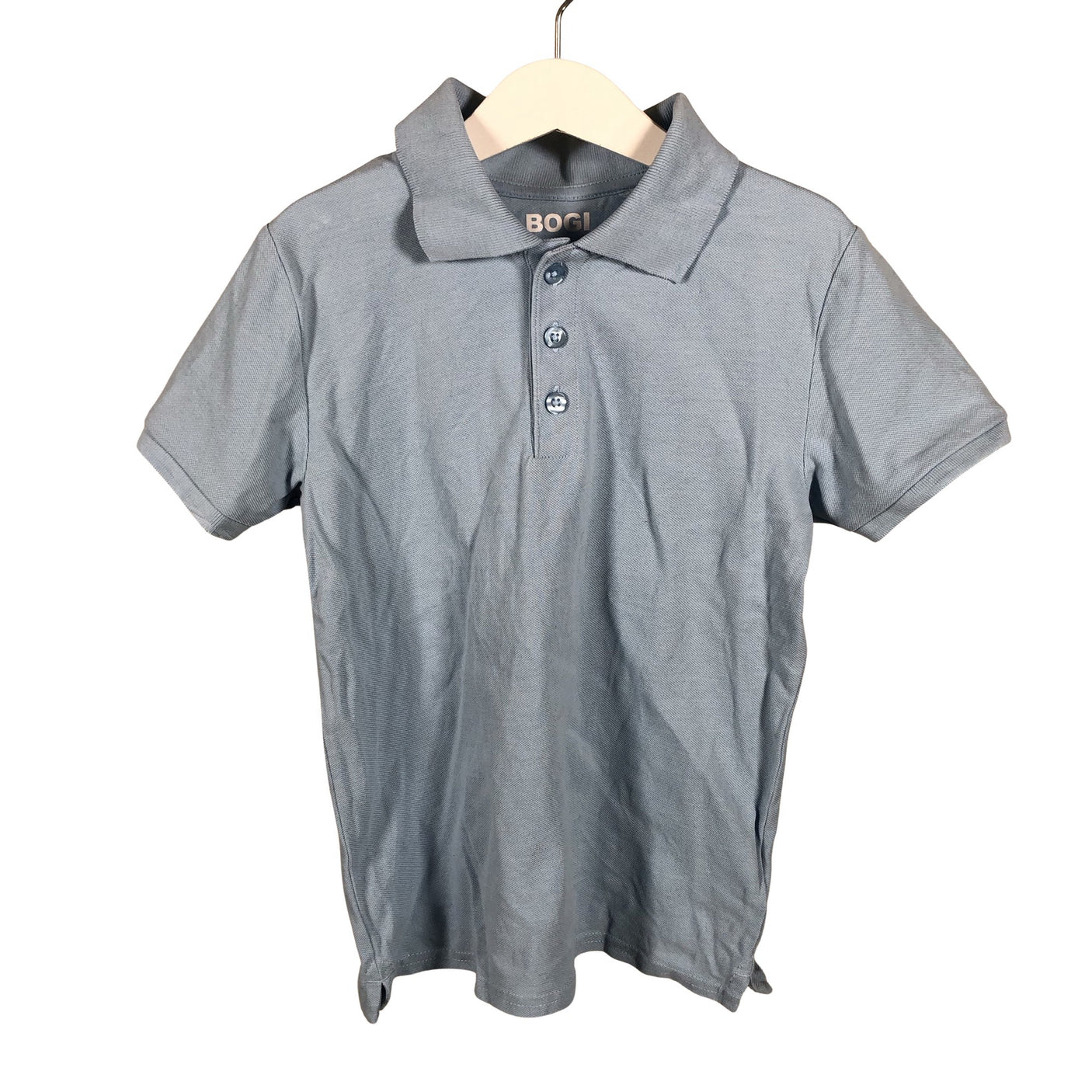 Unisex Bogi - Polosärk, suurus 134 - 140 - Helesinine (1)