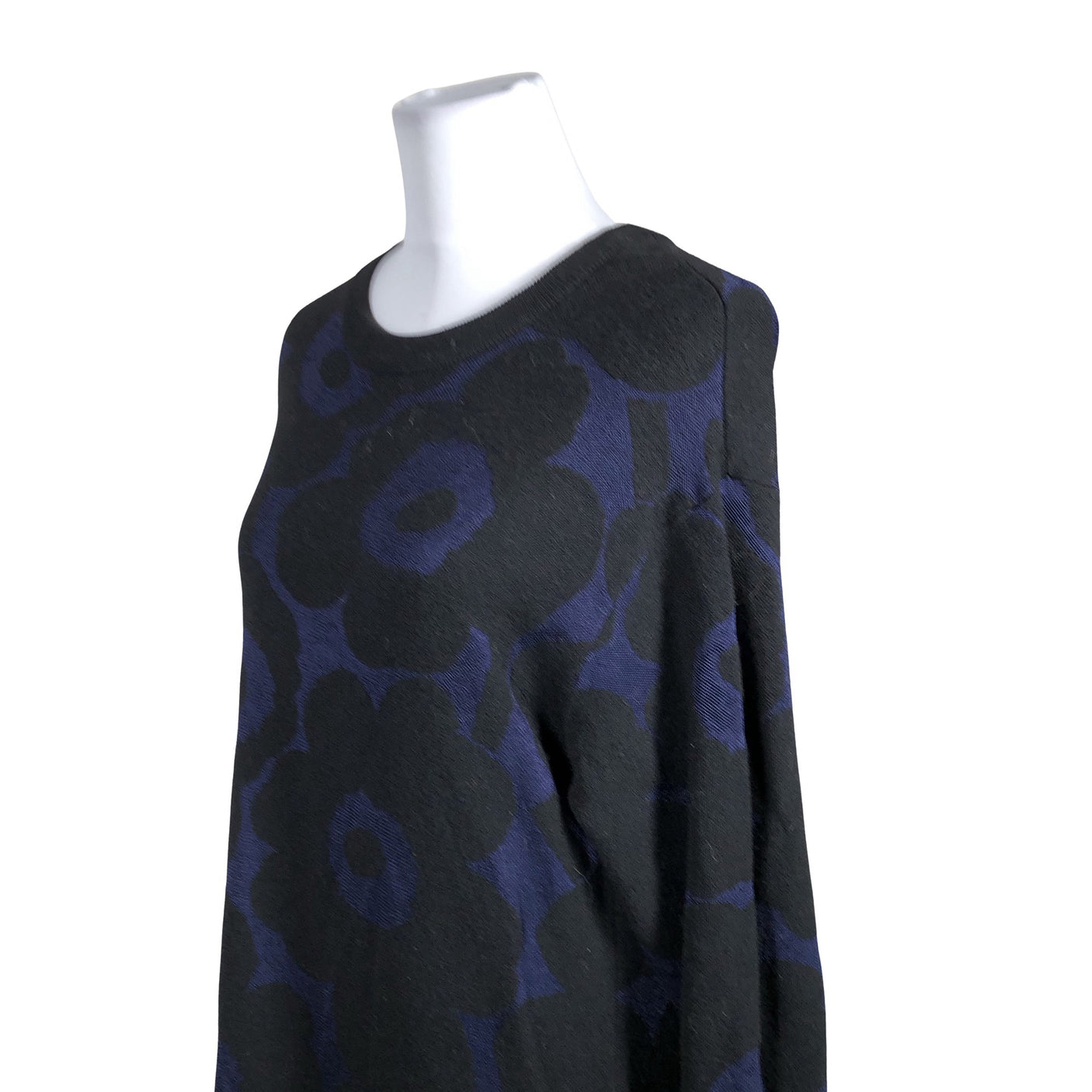Unisex Marimekko - Kootud kleit, suurus 42 - Sinine (2)