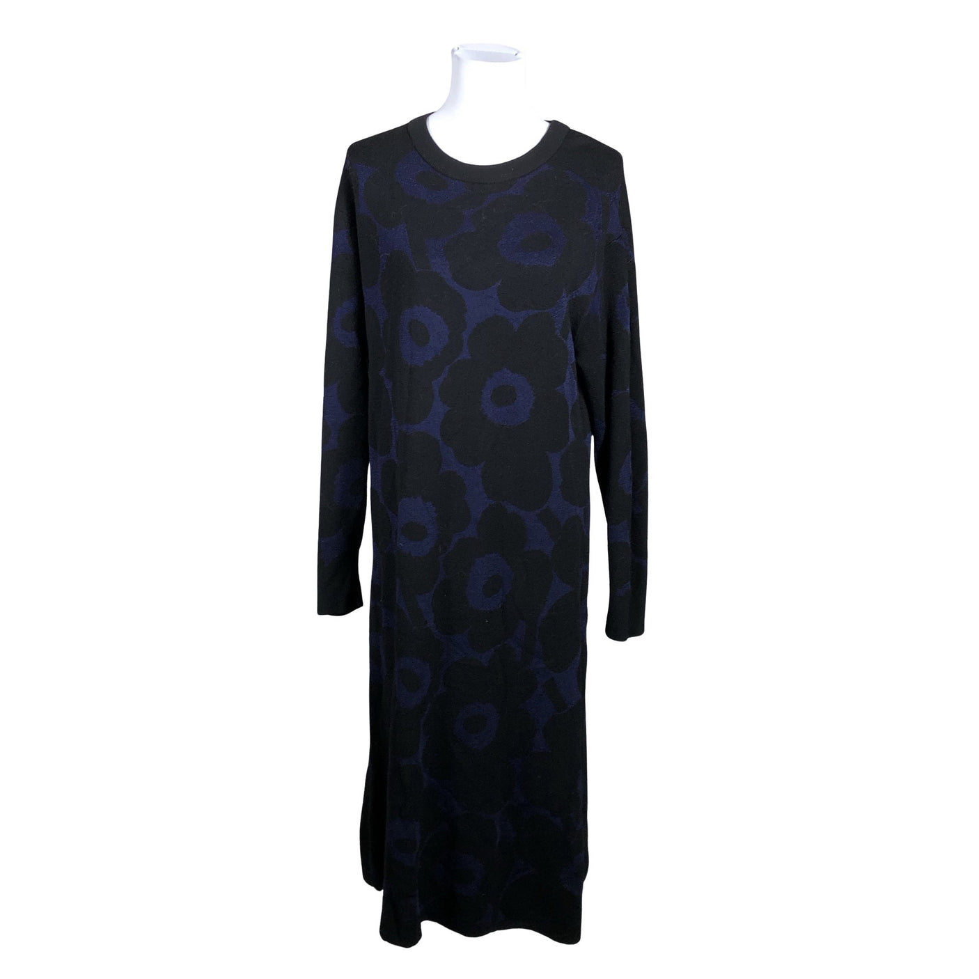 Unisex Marimekko - Kootud kleit, suurus 42 - Sinine (1)