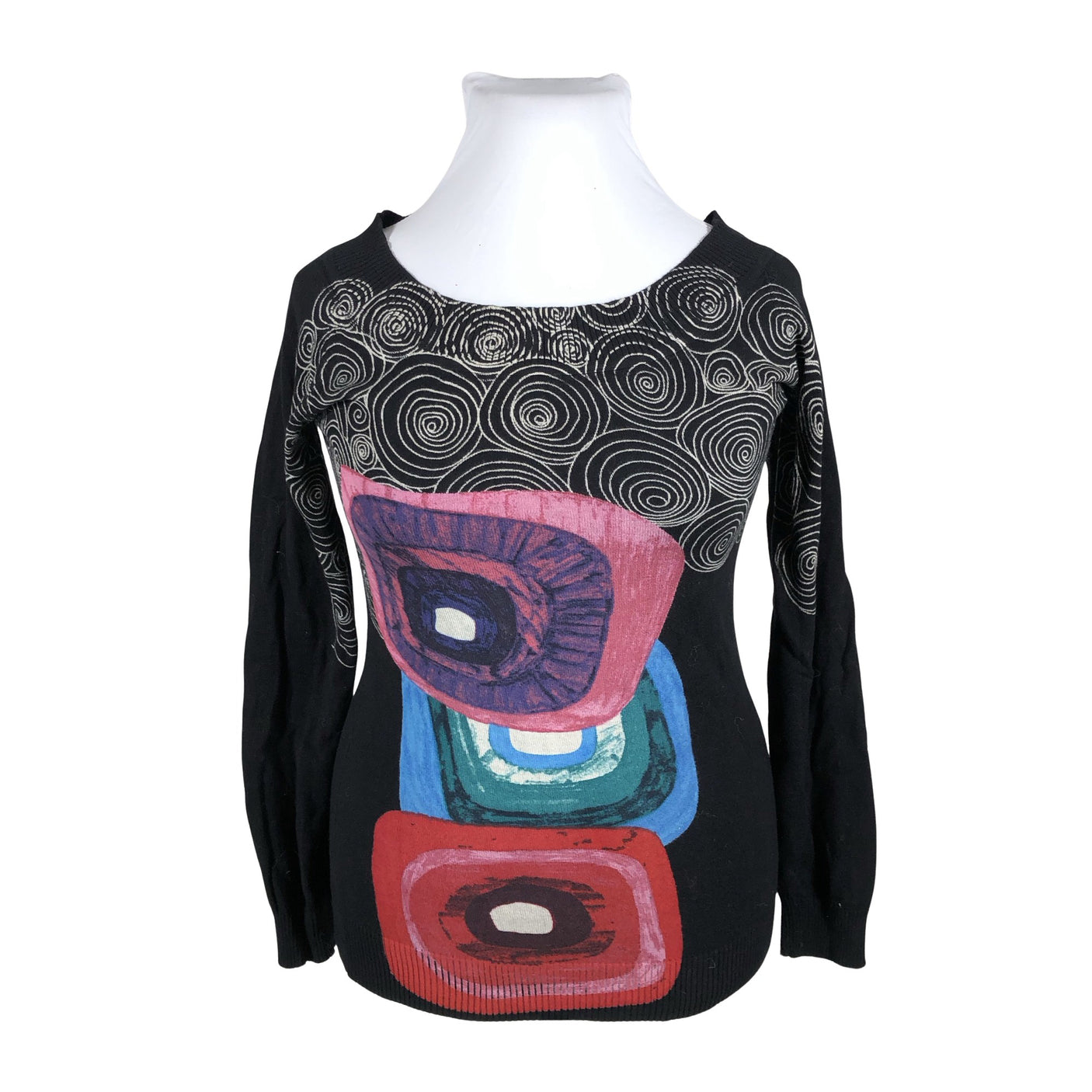 Unisex Desigual - Kampsun, suurus 42 - Must (1)