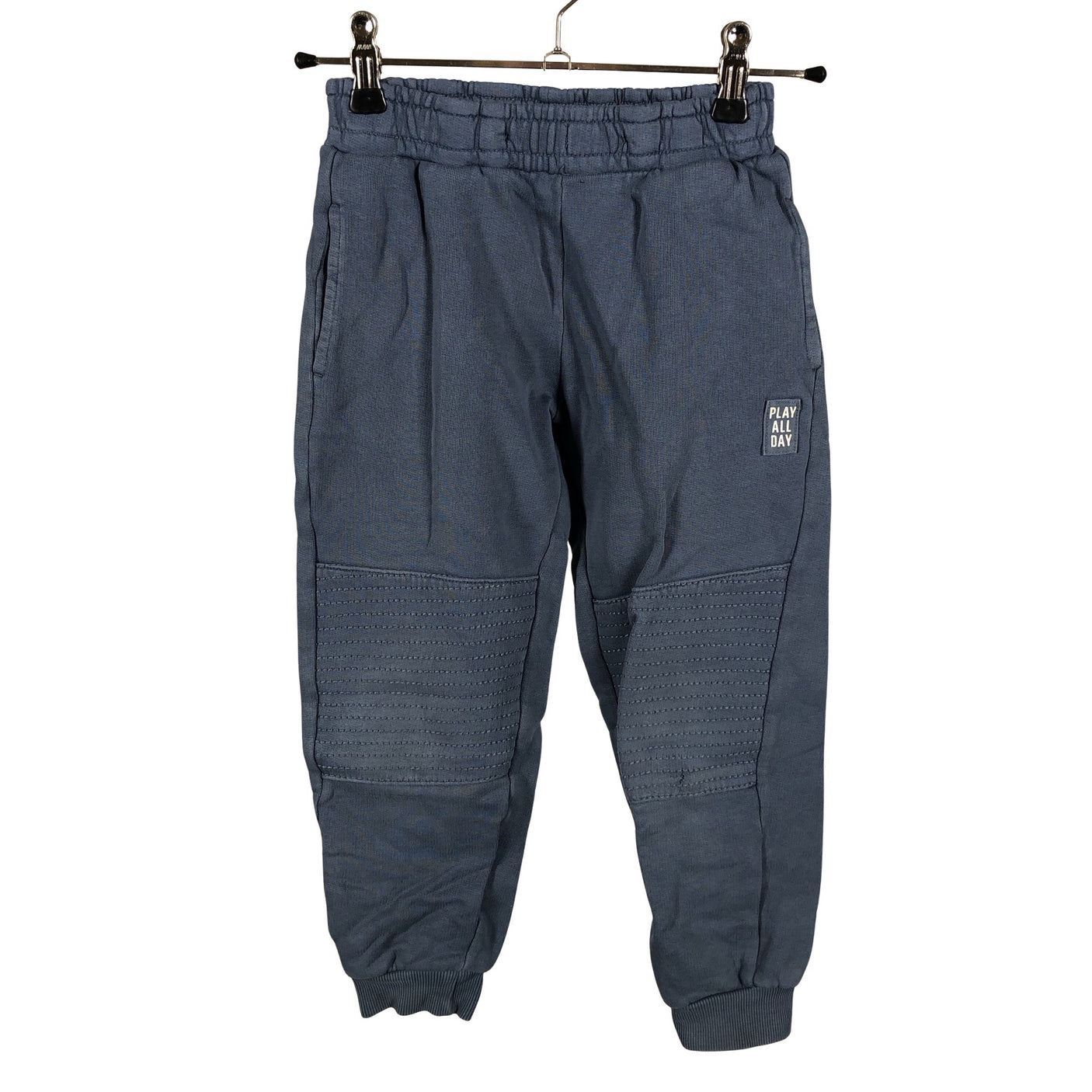 Unisex Lindex - Dressikangast püksid, suurus 116 - 122 - Sinine (1)