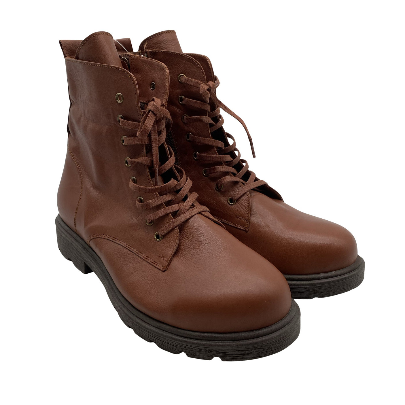 Unisex Andrea Conti - Poolsaapad, suurus 42 - Pruun (2)