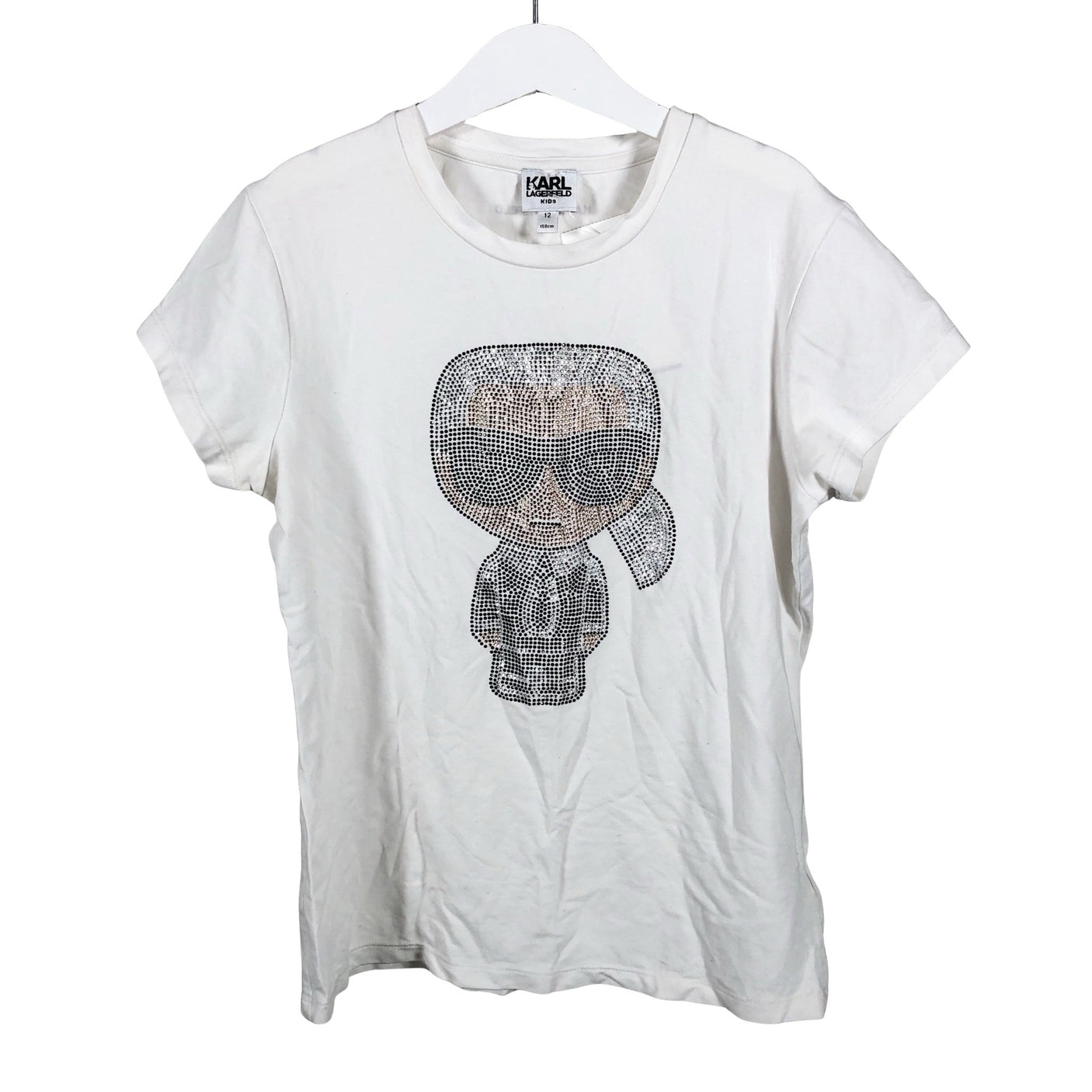 Unisex Karl Lagerfeld - T-särk, suurus 146 - 152 - Valge (1)