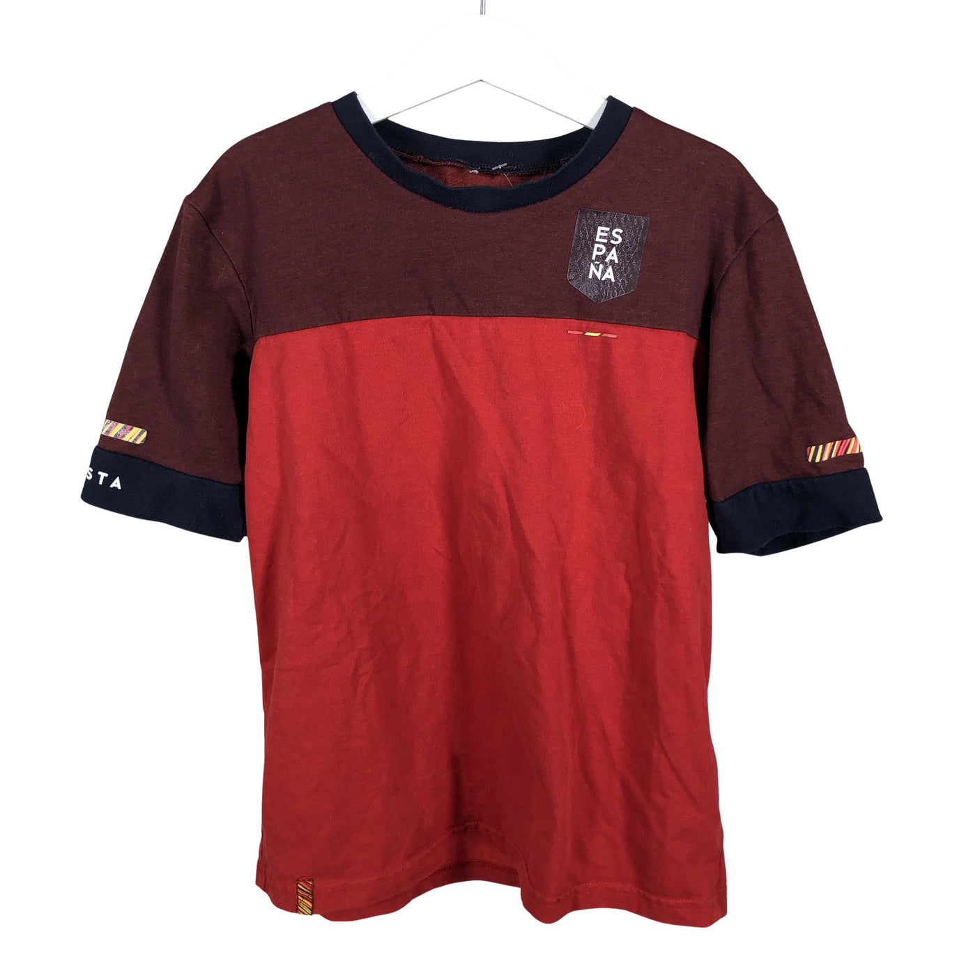 Unisex Kipsta - T-särk, suurus 134 - 140 - Punane (3)
