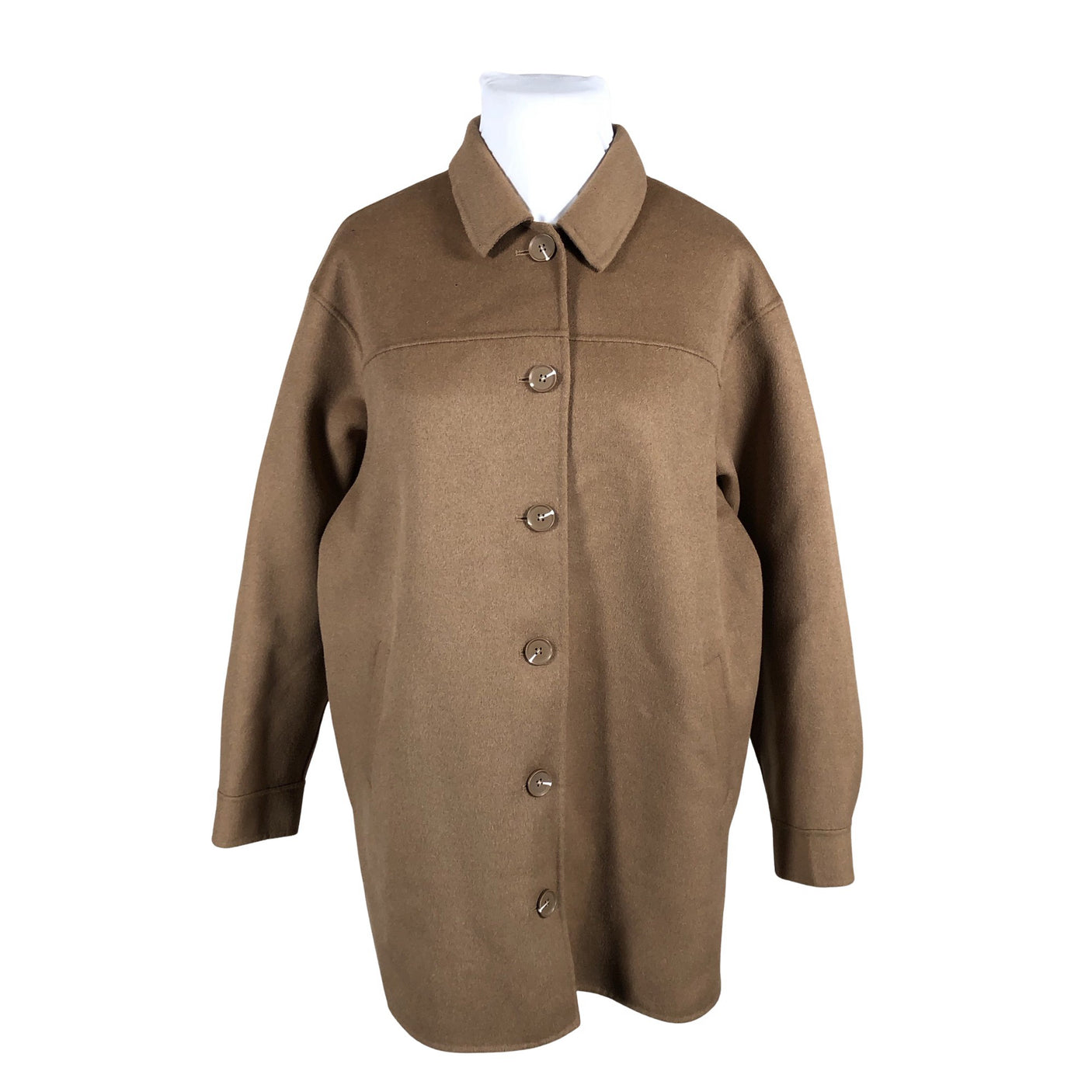Unisex Nanso - Villane mantel, suurus 42 - Pruun (1)
