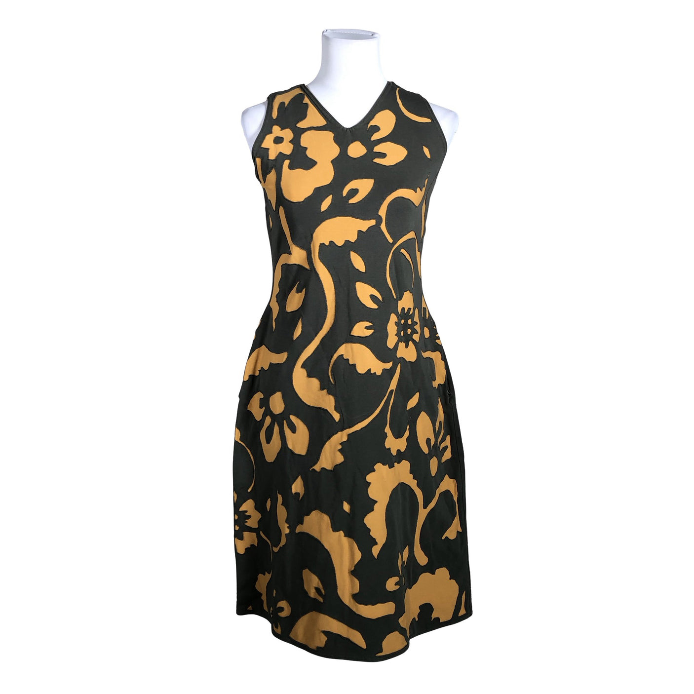 Unisex Handmade - Trikotaažist kleit, suurus 38 - Roheline (1)