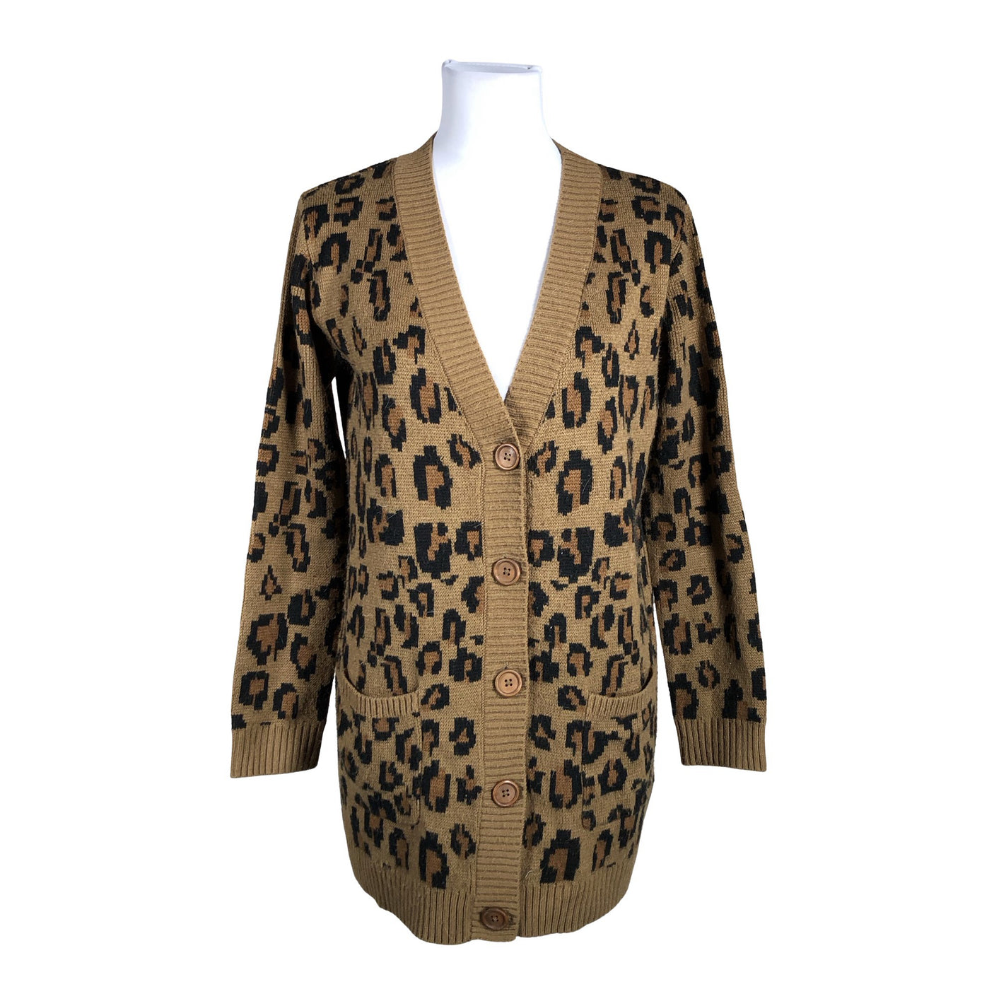 Unisex Beau Hudson - Kardigan, suurus 34 - Pruun (1)