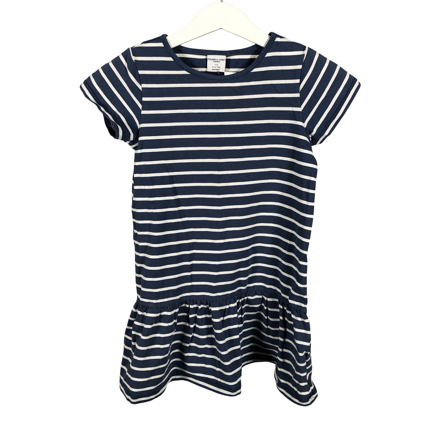 Unisex Polarn O. Pyret Maternity - Trikotaažist kleit, suurus 110 - 116 - Sinine (1)