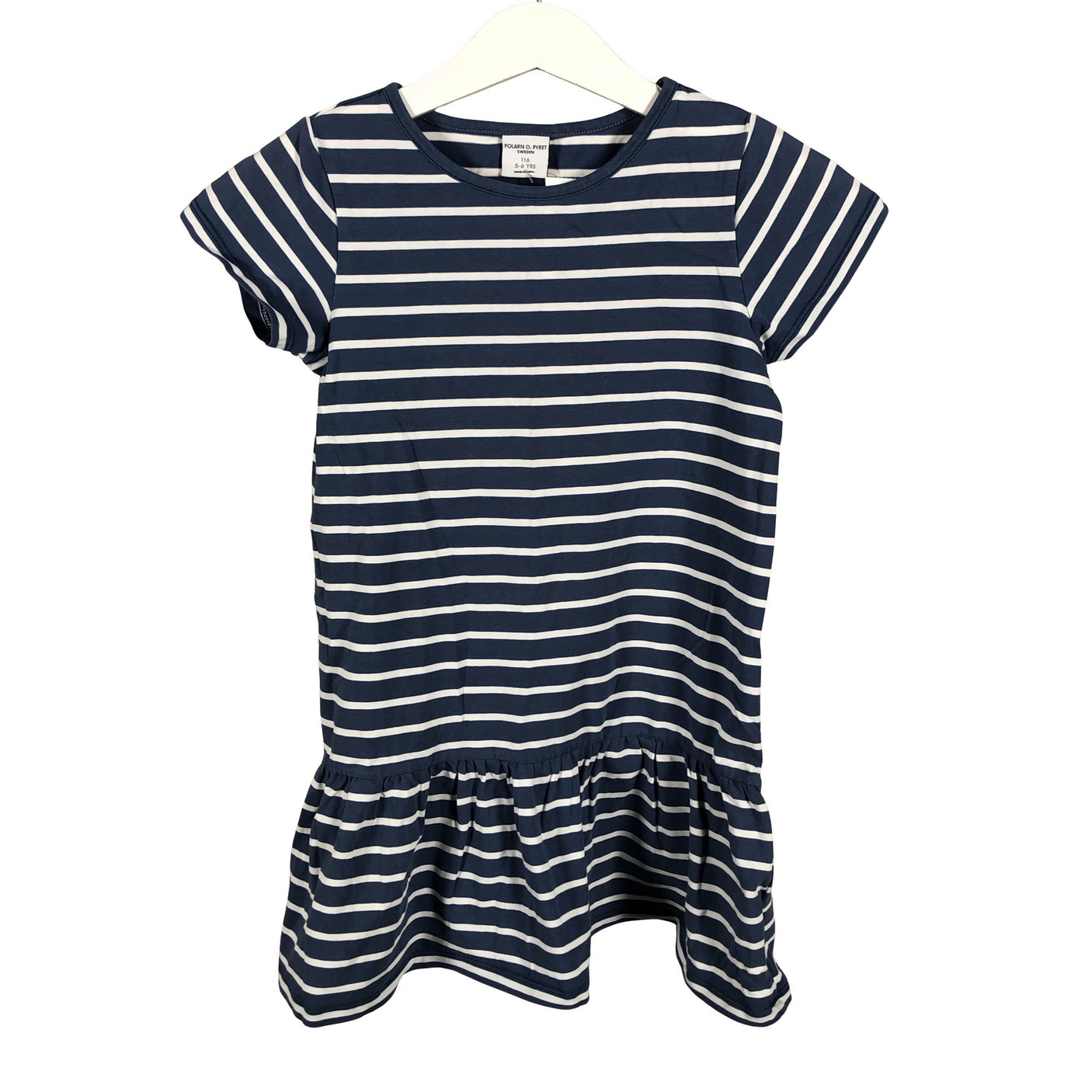 Unisex Polarn O. Pyret Maternity - Trikotaažist kleit, suurus 110 - 116 - Sinine (2)