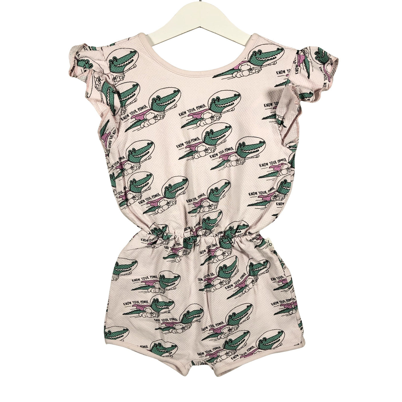 Unisex Mainio - Lühike pükskostüüm, suurus 122 - 128 - Heleroosa (2)
