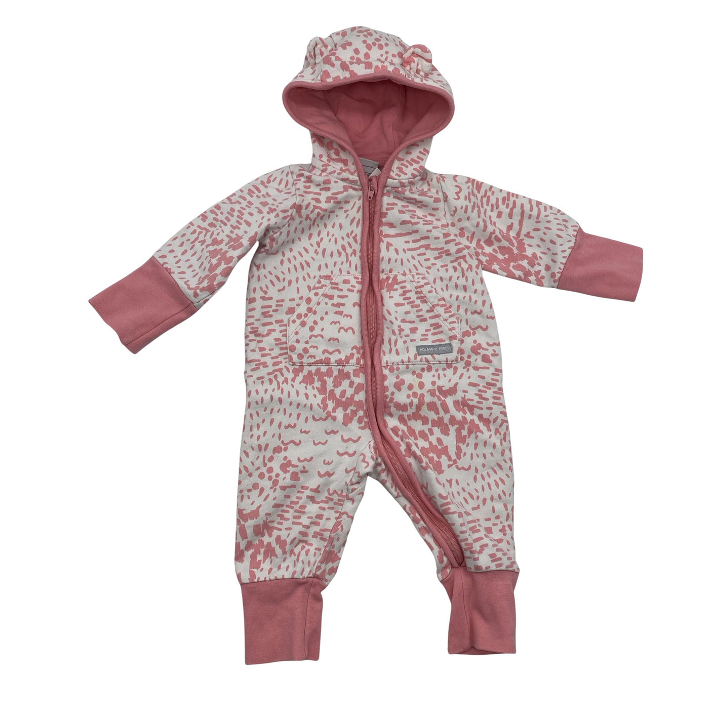 Unisex Polarn O. Pyret - Pükskostüüm, suurus 50 - 56 - Heleroosa (1)