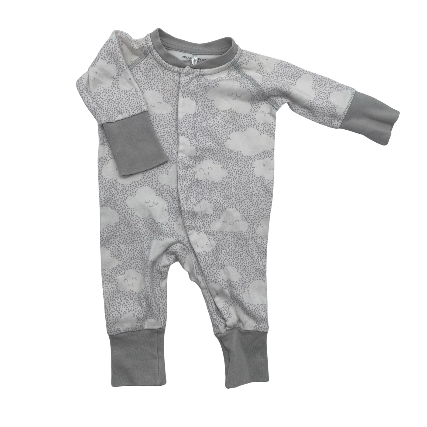 Unisex Polarn O. Pyret - Ööpesu, suurus 44 - 50 - Hall (1)