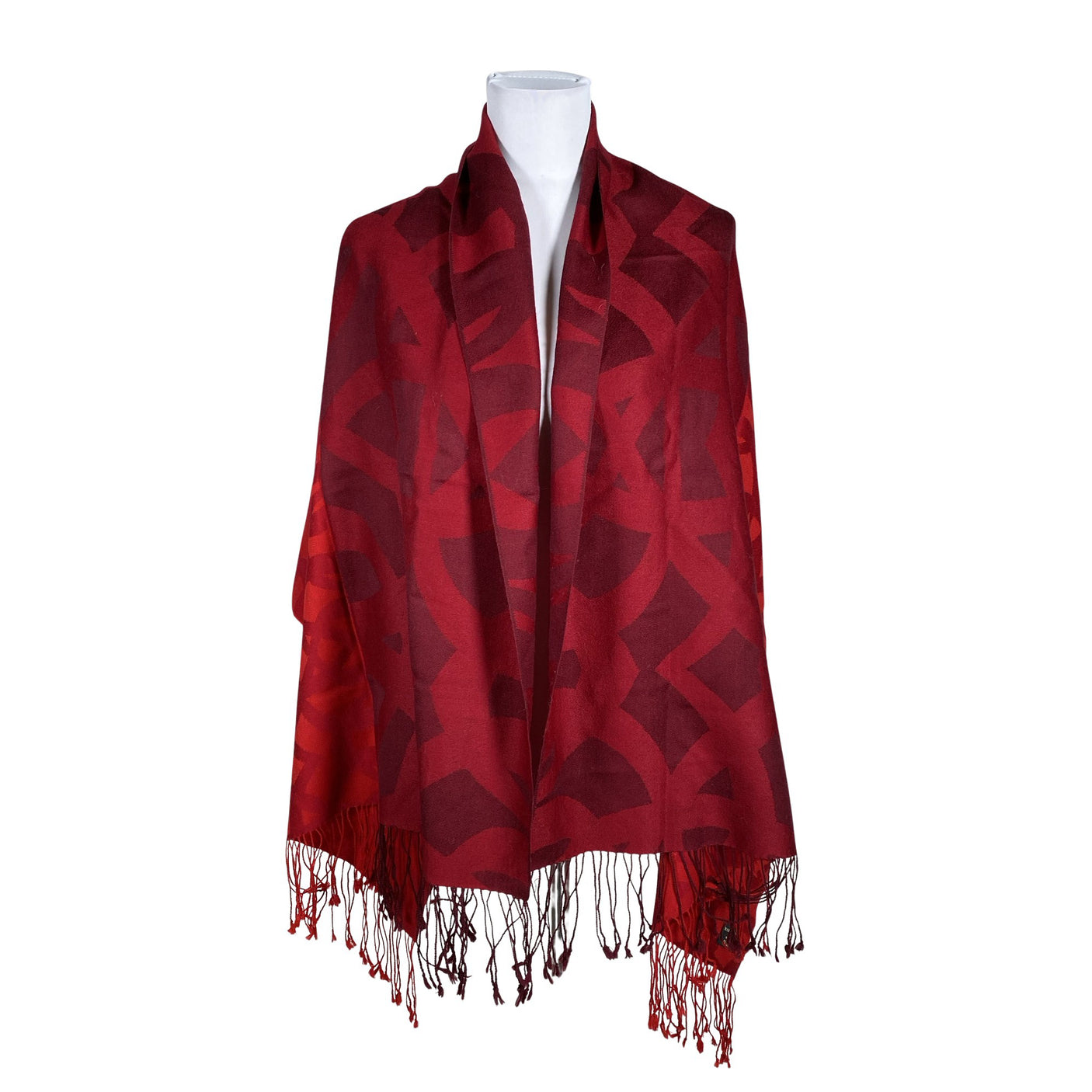 Unisex Marja Kurki - Õhuke sall, suurus Maxi - Punane (2)