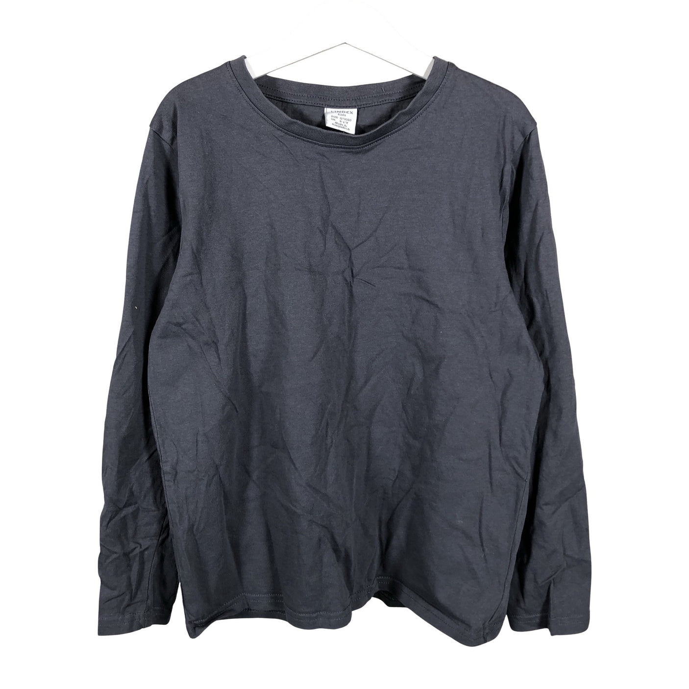 Unisex Lindex - Trikotaažist pluus, suurus 134 - 140 - Hall (1)