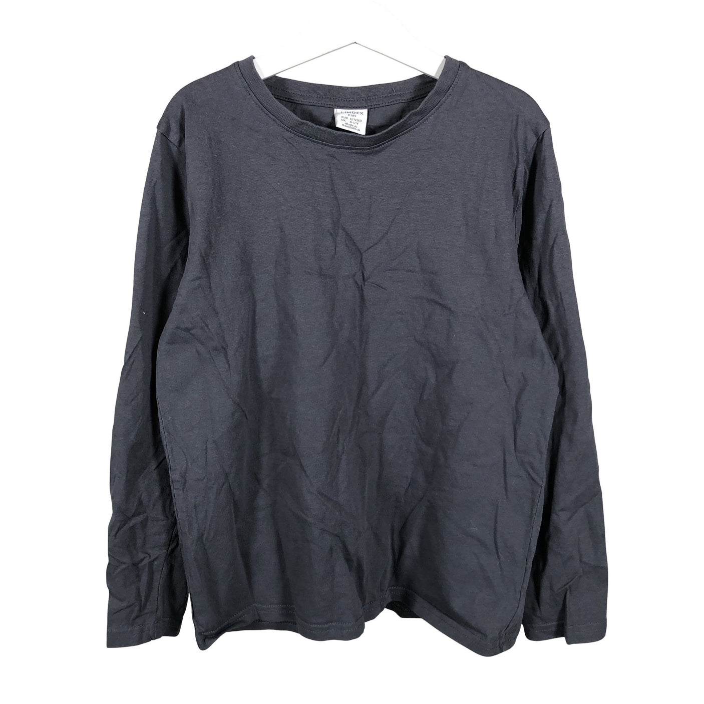 Unisex Lindex - Trikotaažist pluus, suurus 134 - 140 - Hall (2)
