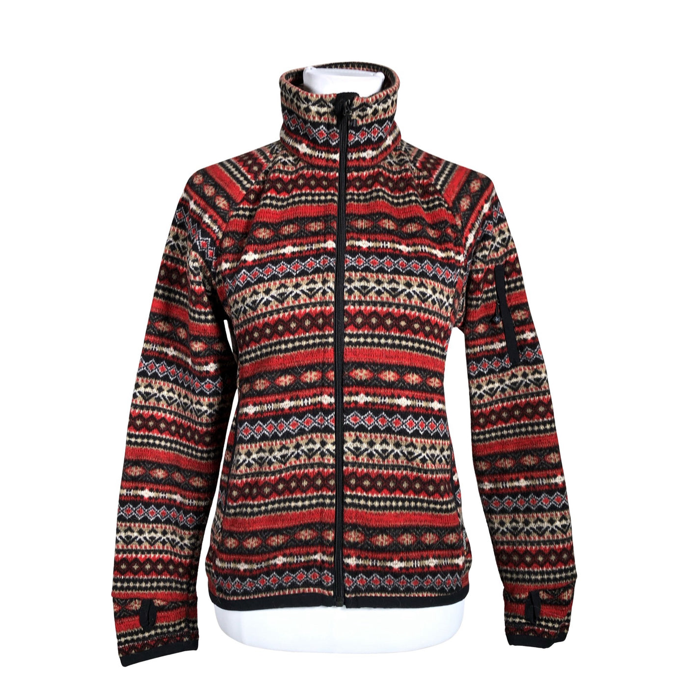 Unisex Warmpeace - Fliisjakk, suurus 38 - Punane (1)