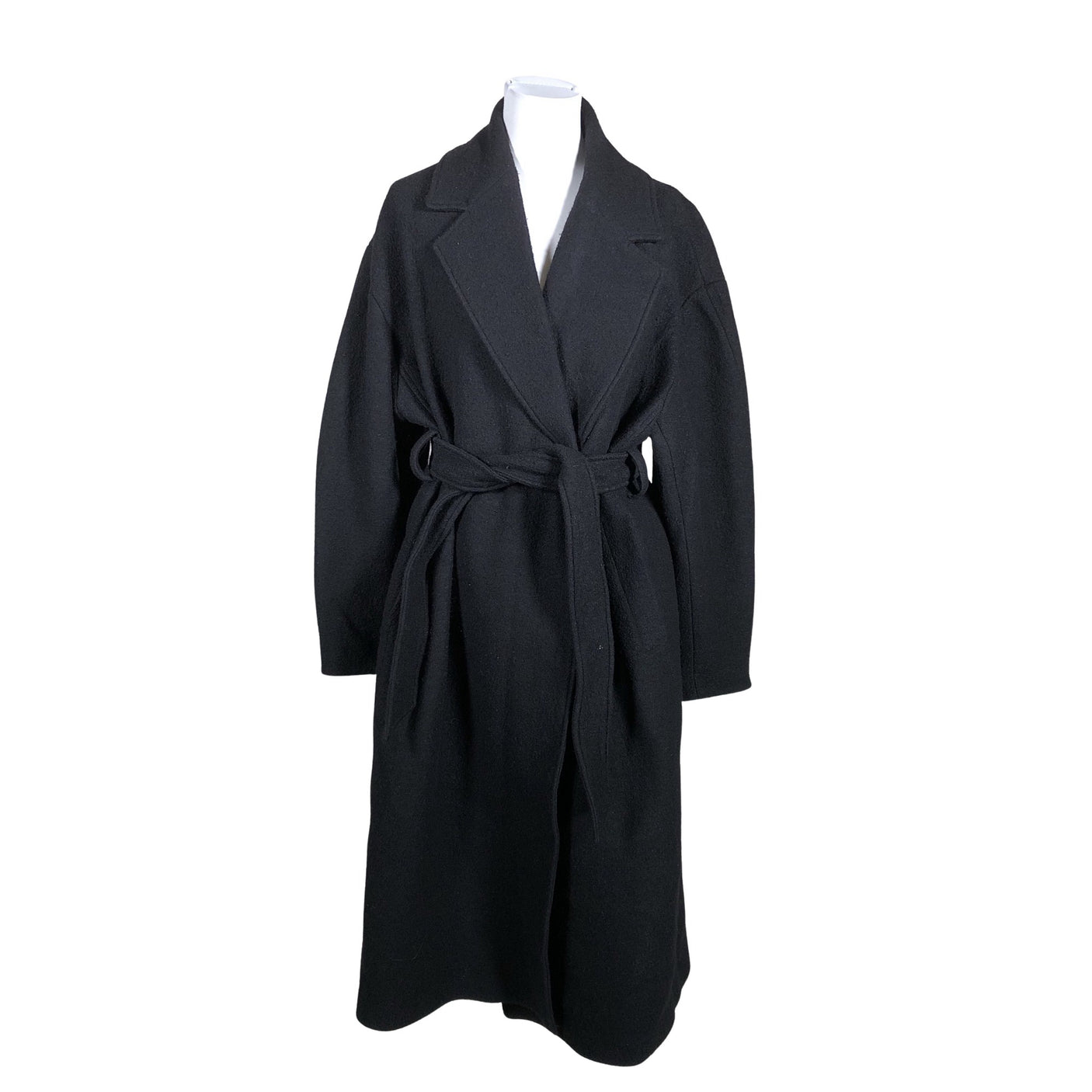 Unisex &Other Stories - Villane mantel, suurus 40 - Must (1)