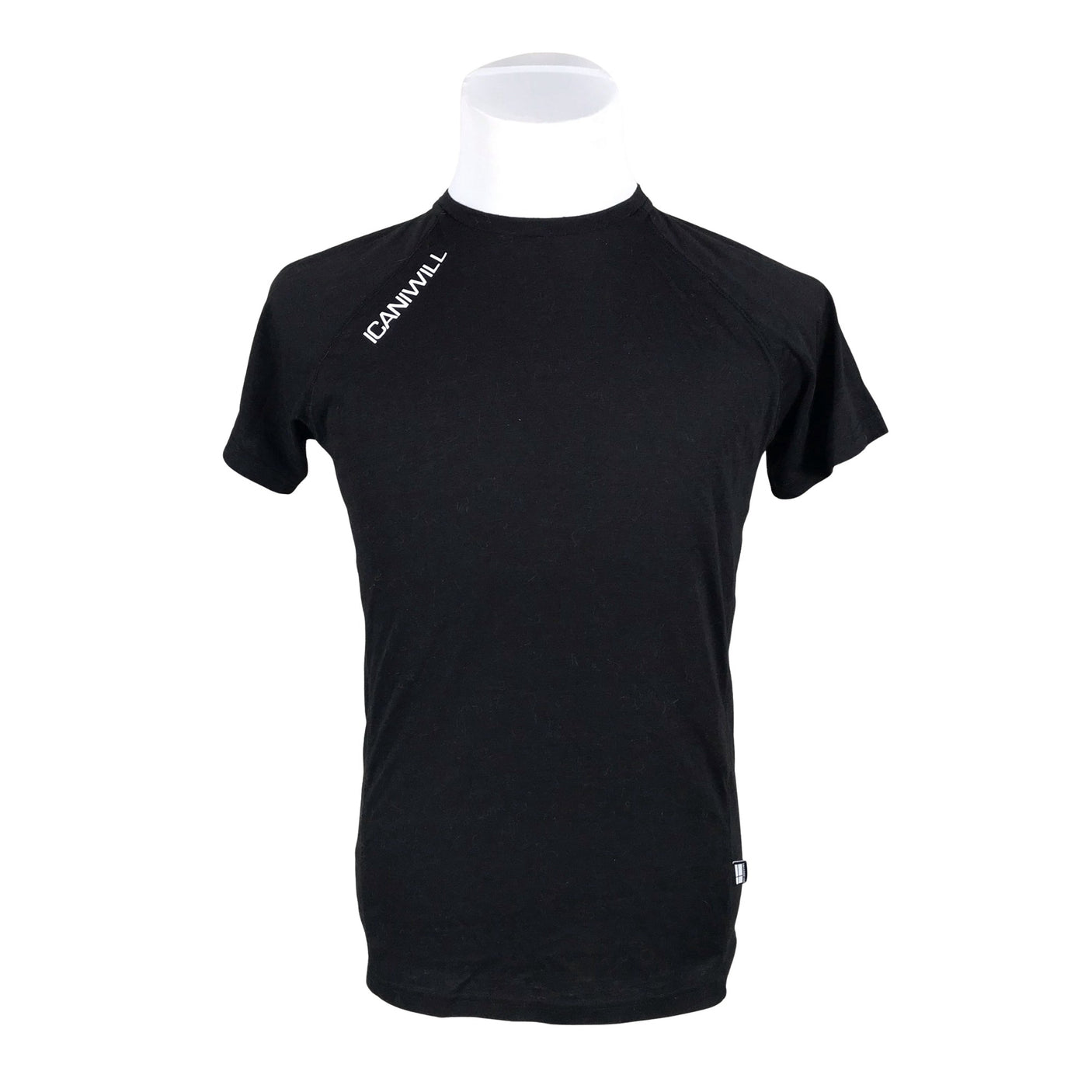 Unisex ICIW – Icaniwill - Spordisärk, lühikesed käised, suurus S - Must (1)
