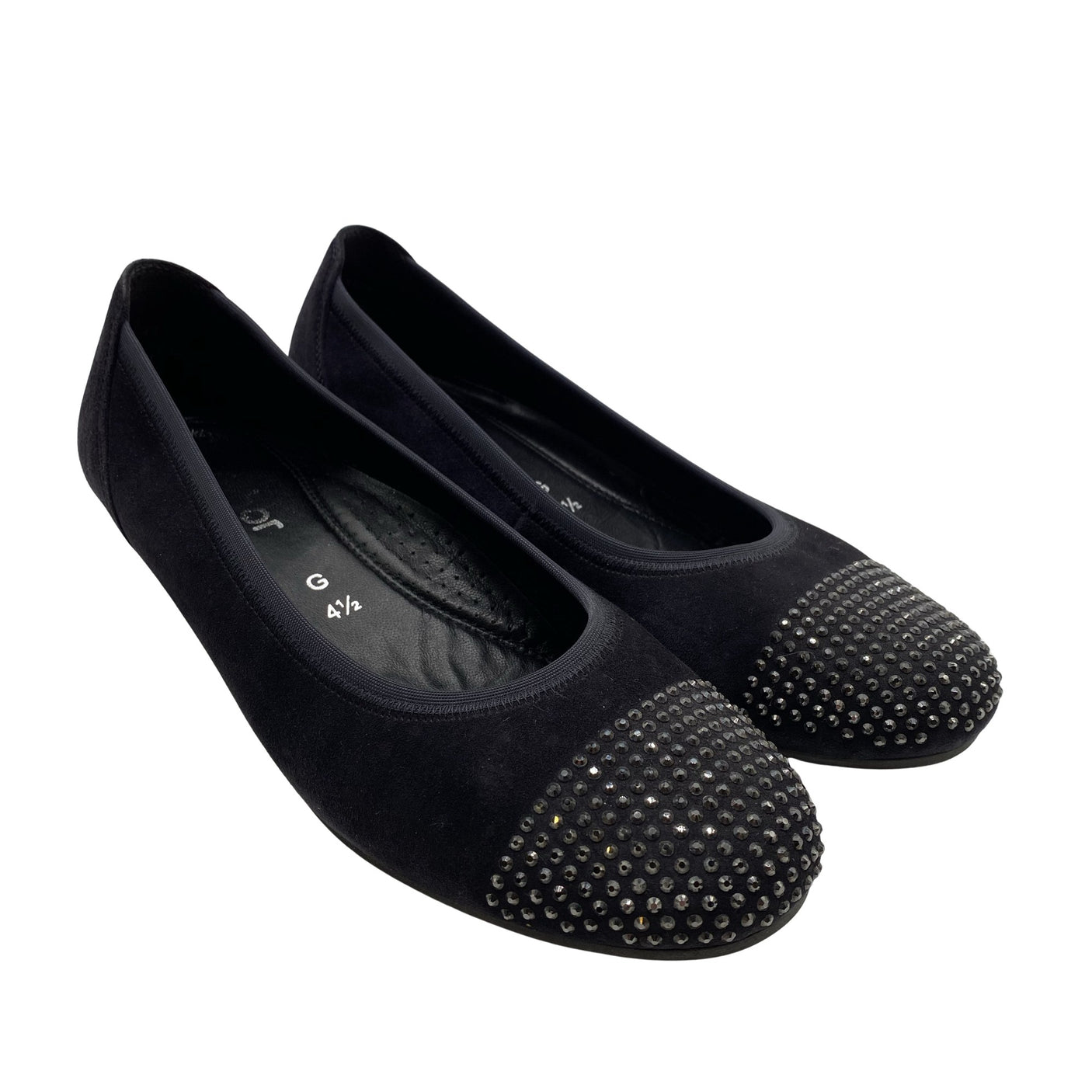Unisex Gabor - Baleriinad, suurus 37 - Must (2)